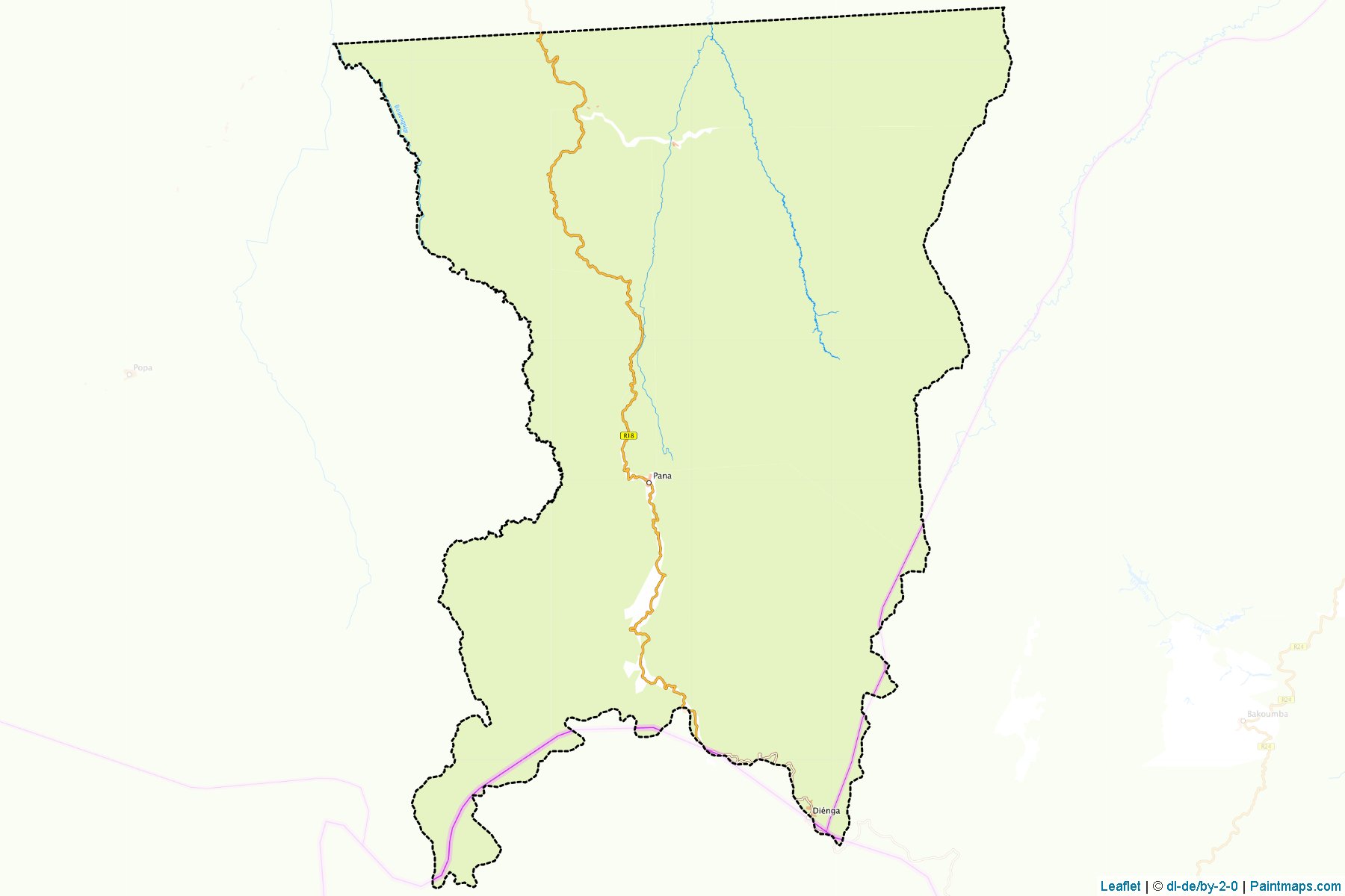 Muestras de recorte de mapas Lombo-Bouenguidi (Pana) (Ogooué-Lolo)-1