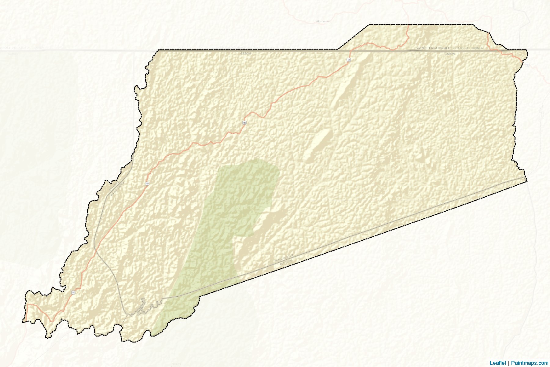 Haut-Komo (Woleu-Ntem Province) Map Cropping Samples-2