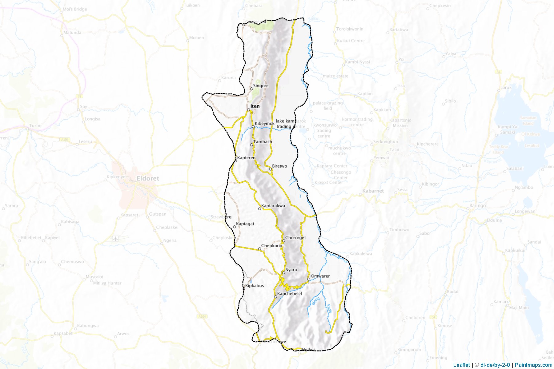 Keiyo (Rift Valley) Map Cropping Samples-1