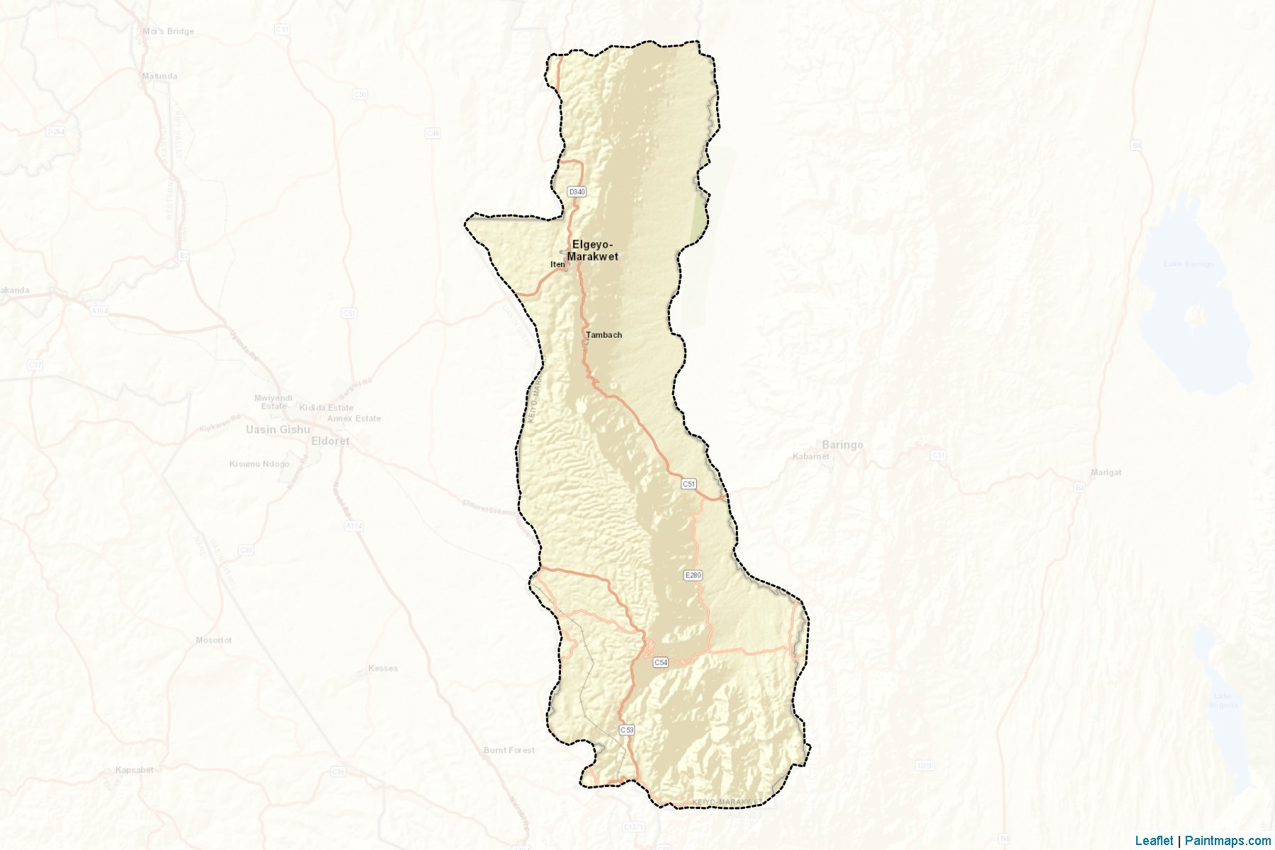 Keiyo (Rift Valley) Map Cropping Samples-2