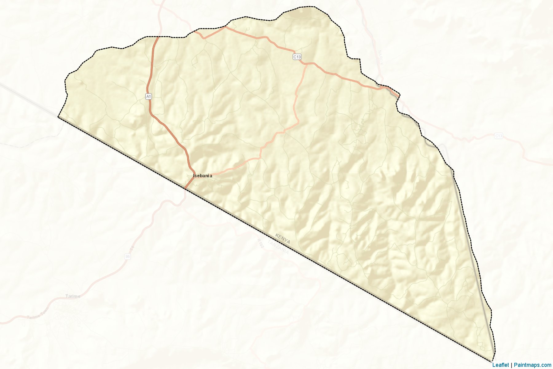 Muestras de recorte de mapas Kuria (Nyanza)-2