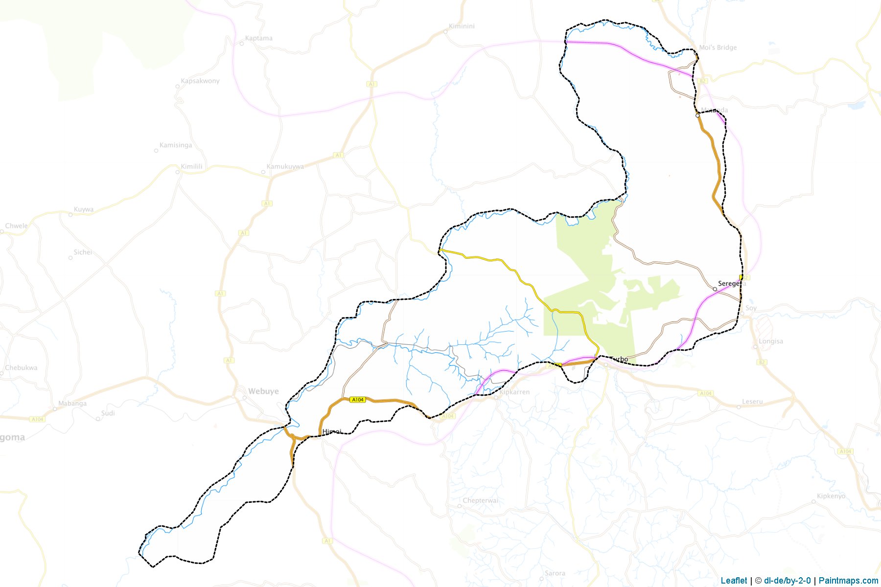 Lugari (Western) Map Cropping Samples-1