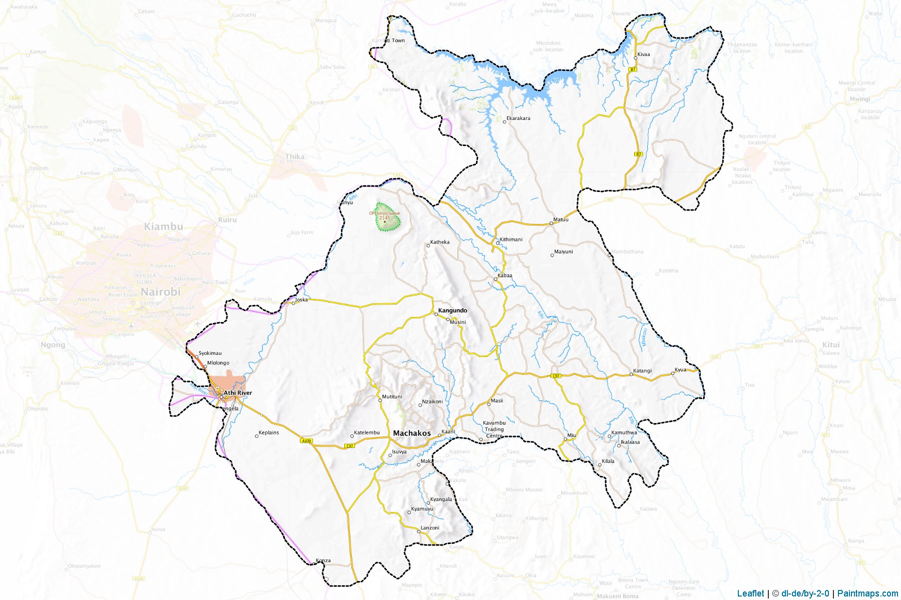 Machakos (Eastern) Map Cropping Samples-1