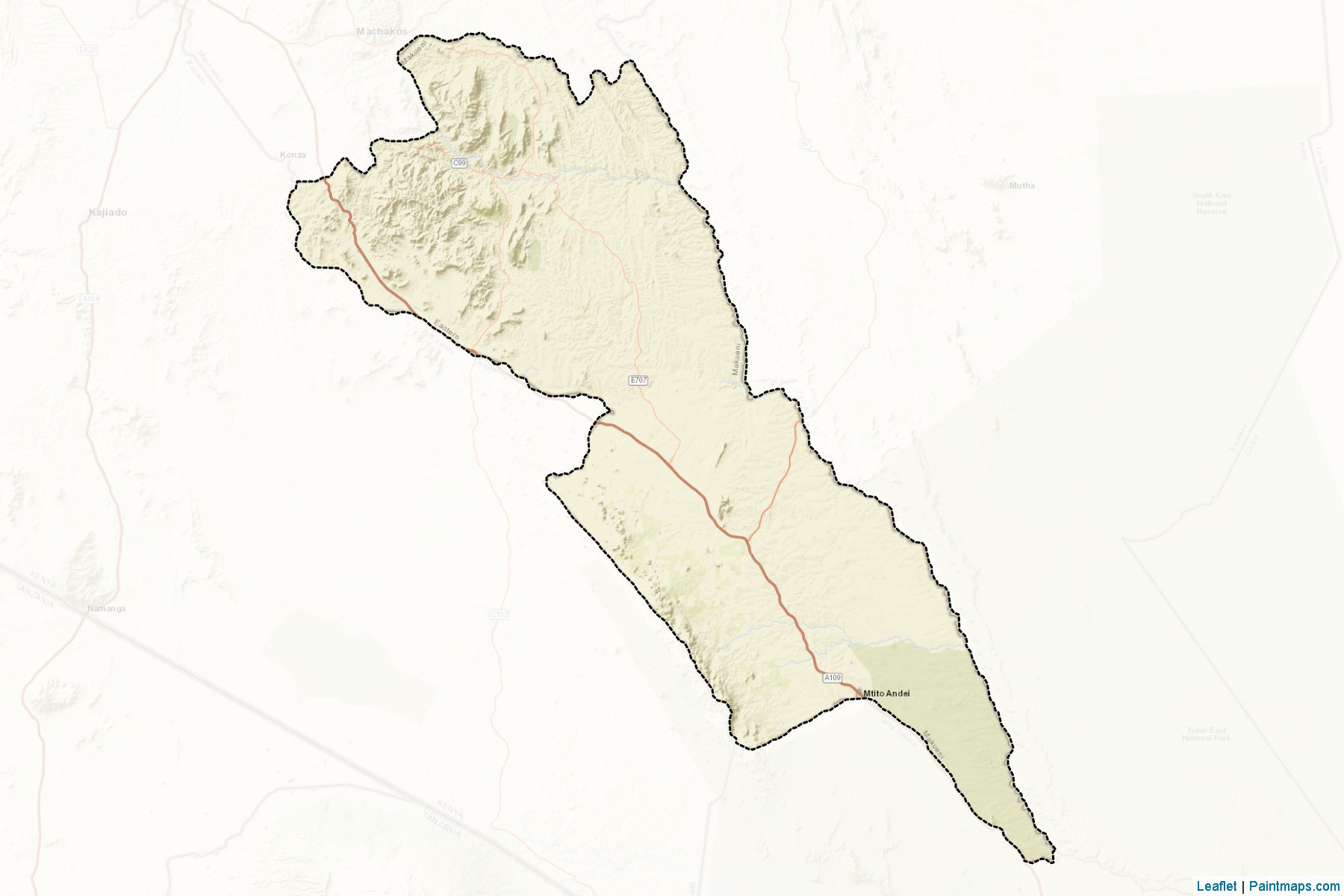 Makueni (Eastern) Map Cropping Samples-2