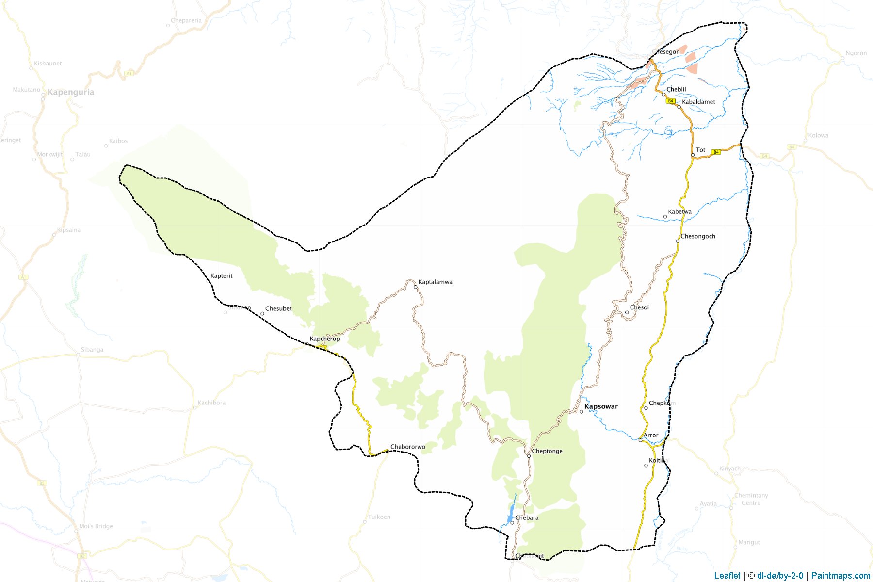 Marakwet (Rift Valley) Map Cropping Samples-1