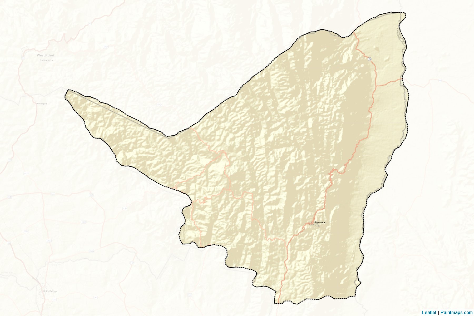 Marakwet (Rift Valley) Map Cropping Samples-2