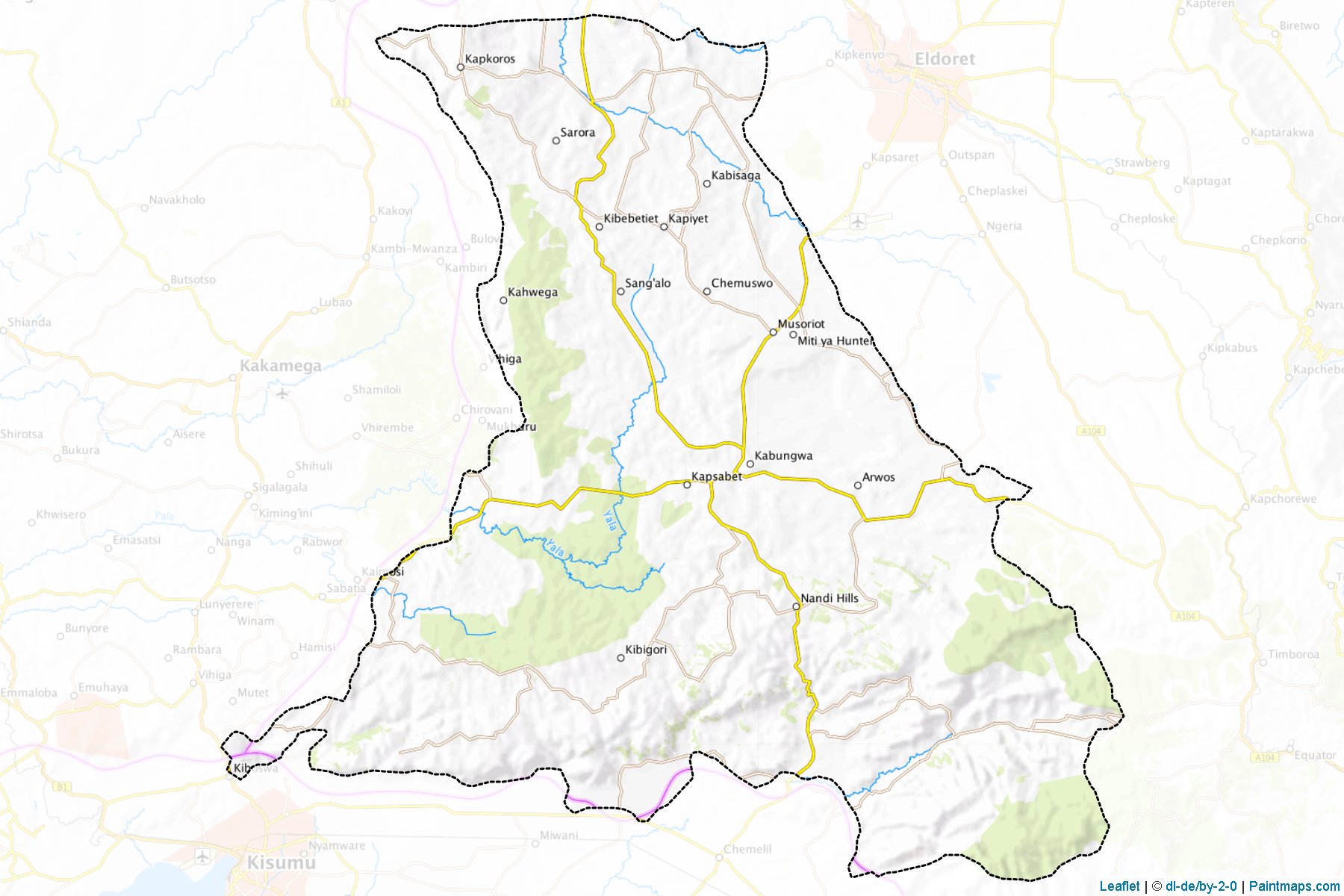 Nandi (Rift Valley) Map Cropping Samples-1