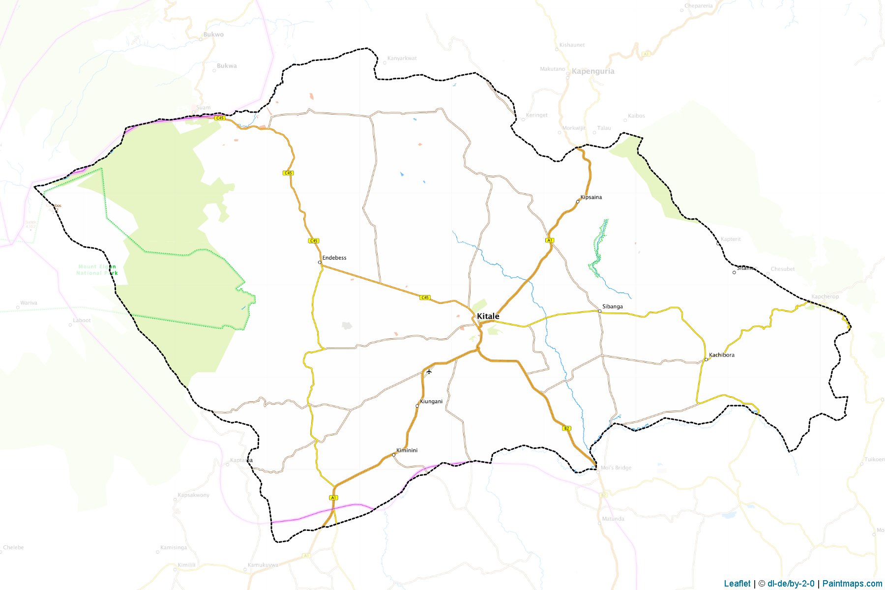 Trans Nzoia (Rift Valley) Map Cropping Samples-1