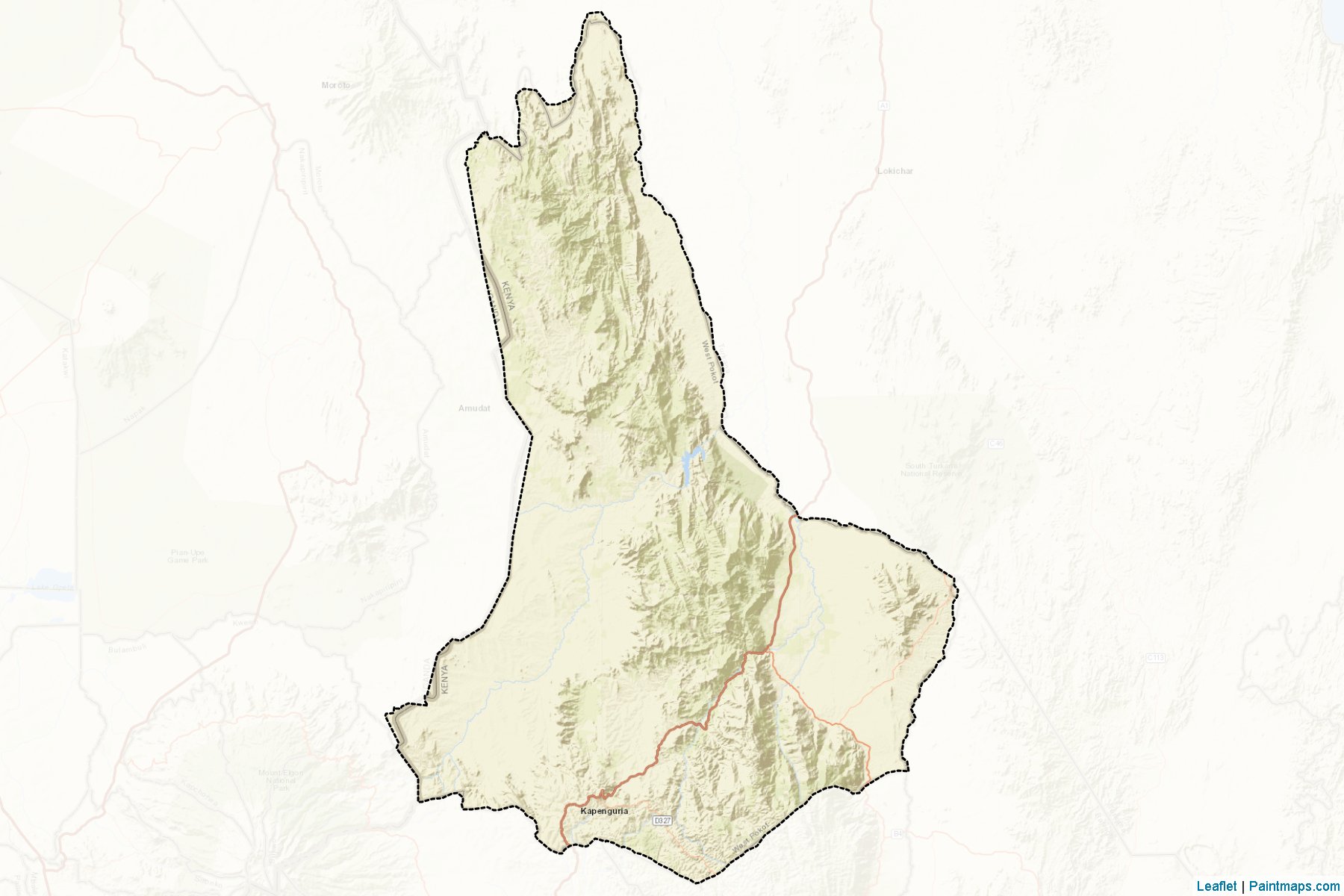 West Pokot (Rift Valley) Map Cropping Samples-2