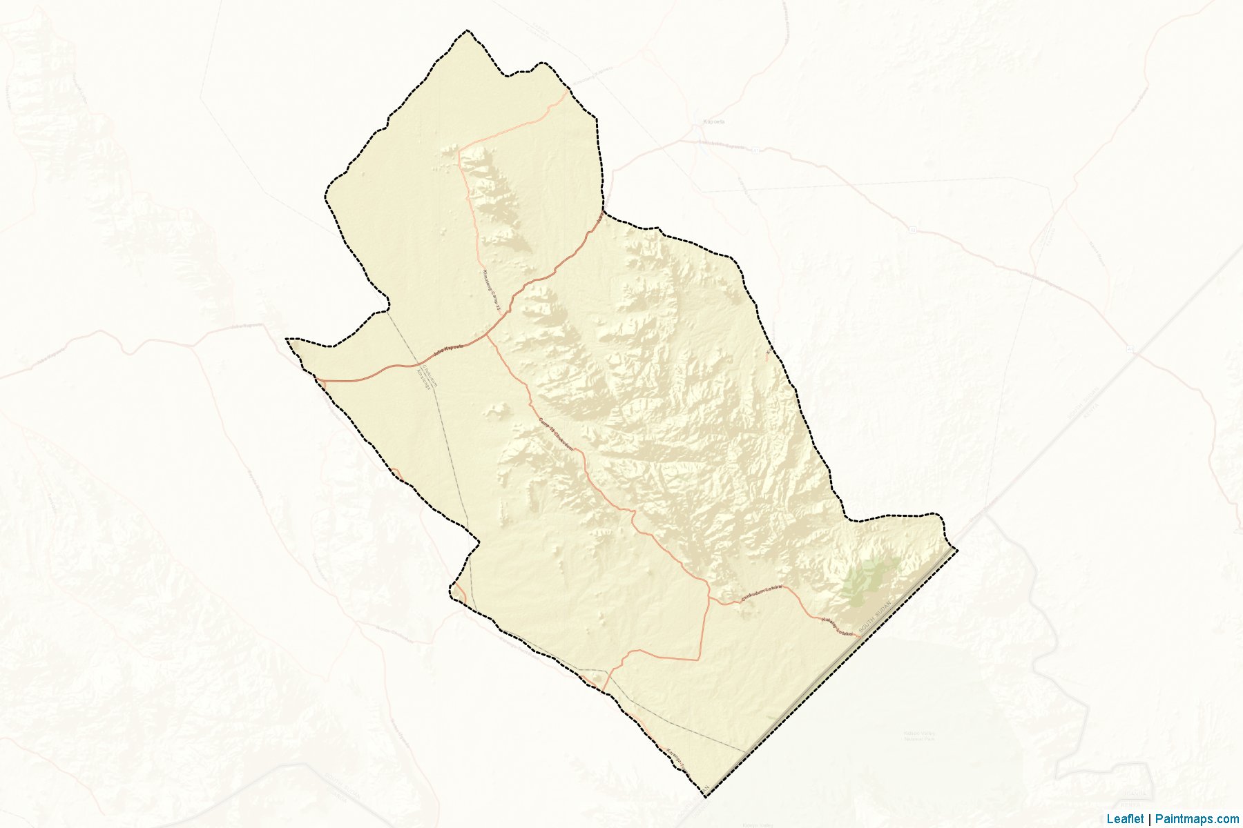 Budi (Eastern Equatoria) Map Cropping Samples-2