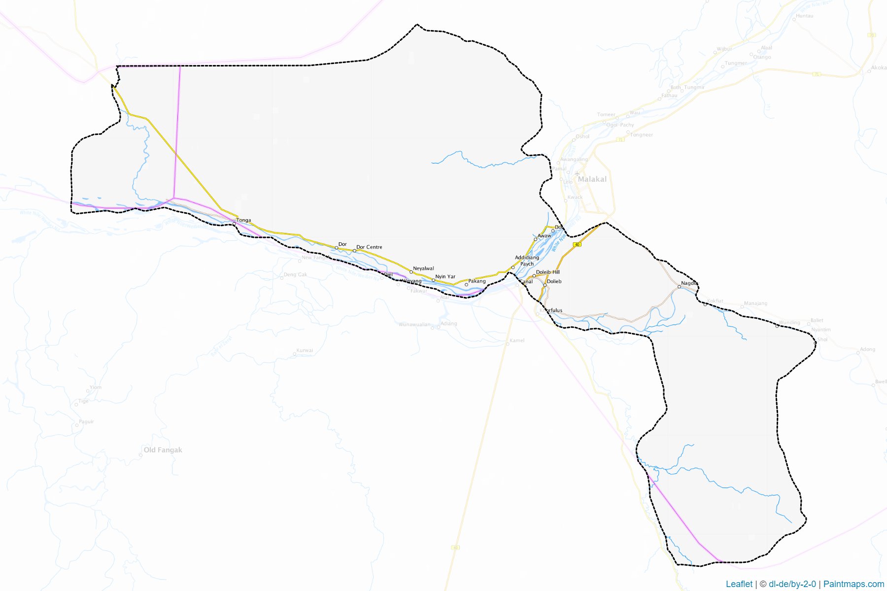 Panyikang (Upper Nile) Map Cropping Samples-1