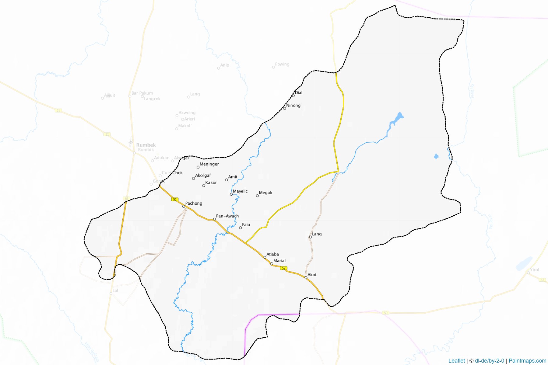 Rumbek East (Lakes) Map Cropping Samples-1