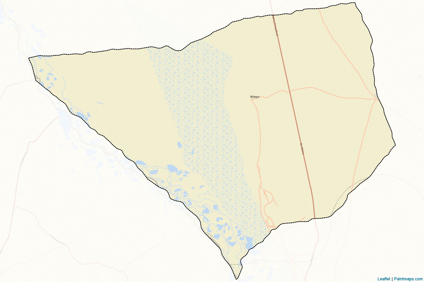 Twic East (Jonglei) Map Cropping Samples-2