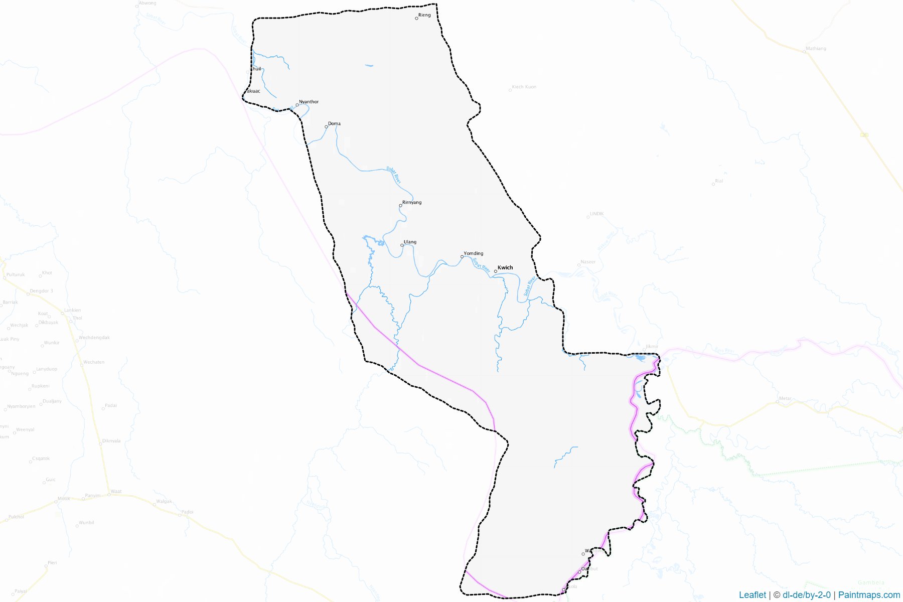 Ulang (Upper Nile) Map Cropping Samples-1