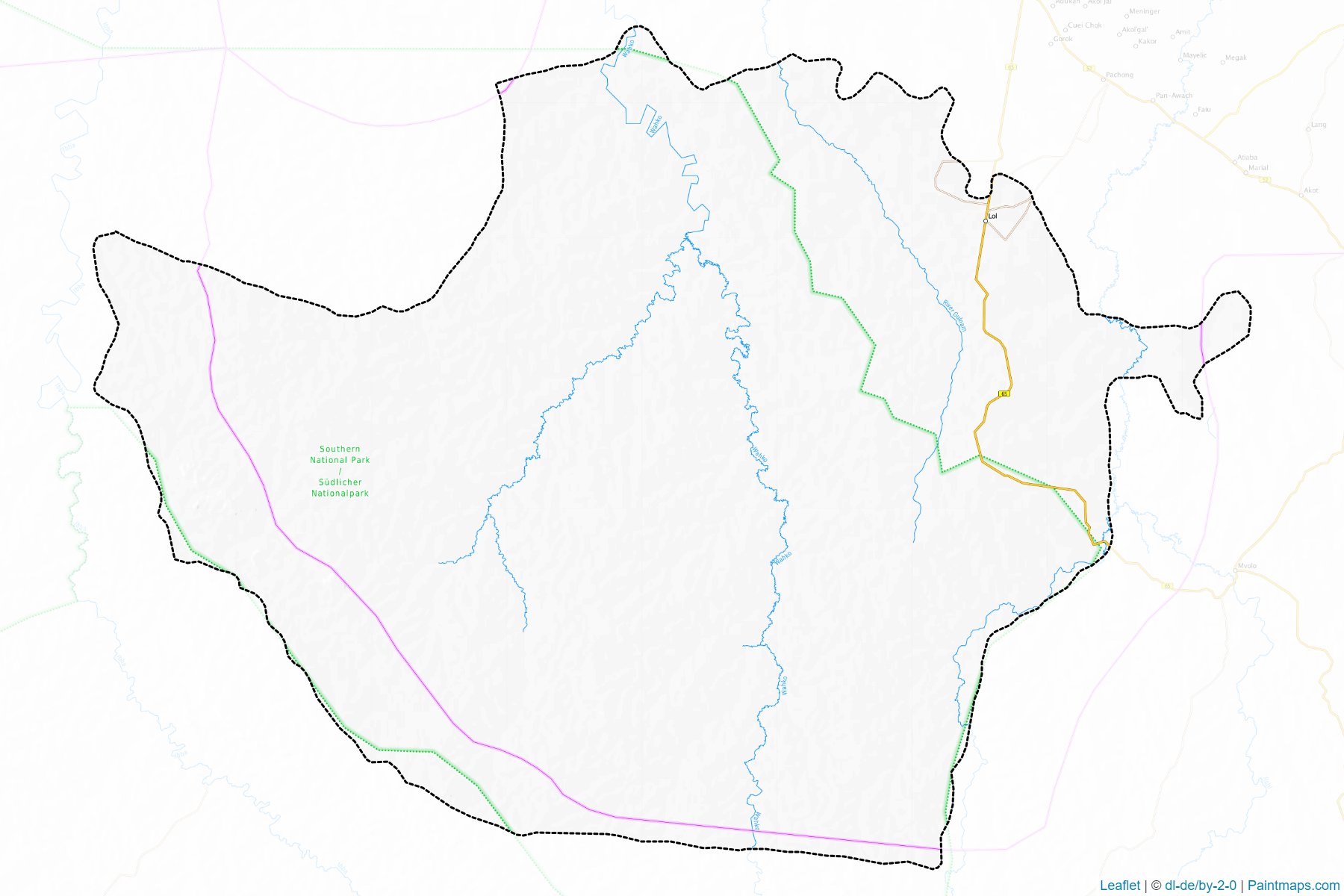 Wulu (Lakes) Map Cropping Samples-1