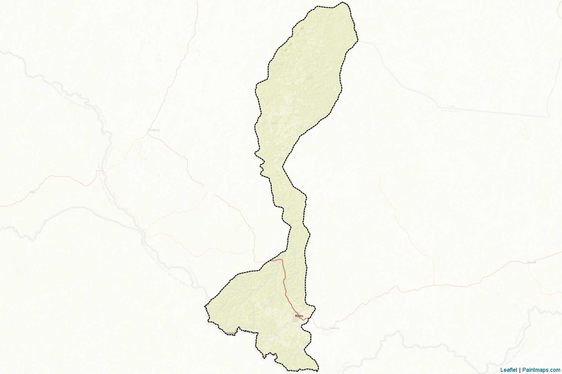 Nzara (Western Equatoria) Map Cropping Samples-2