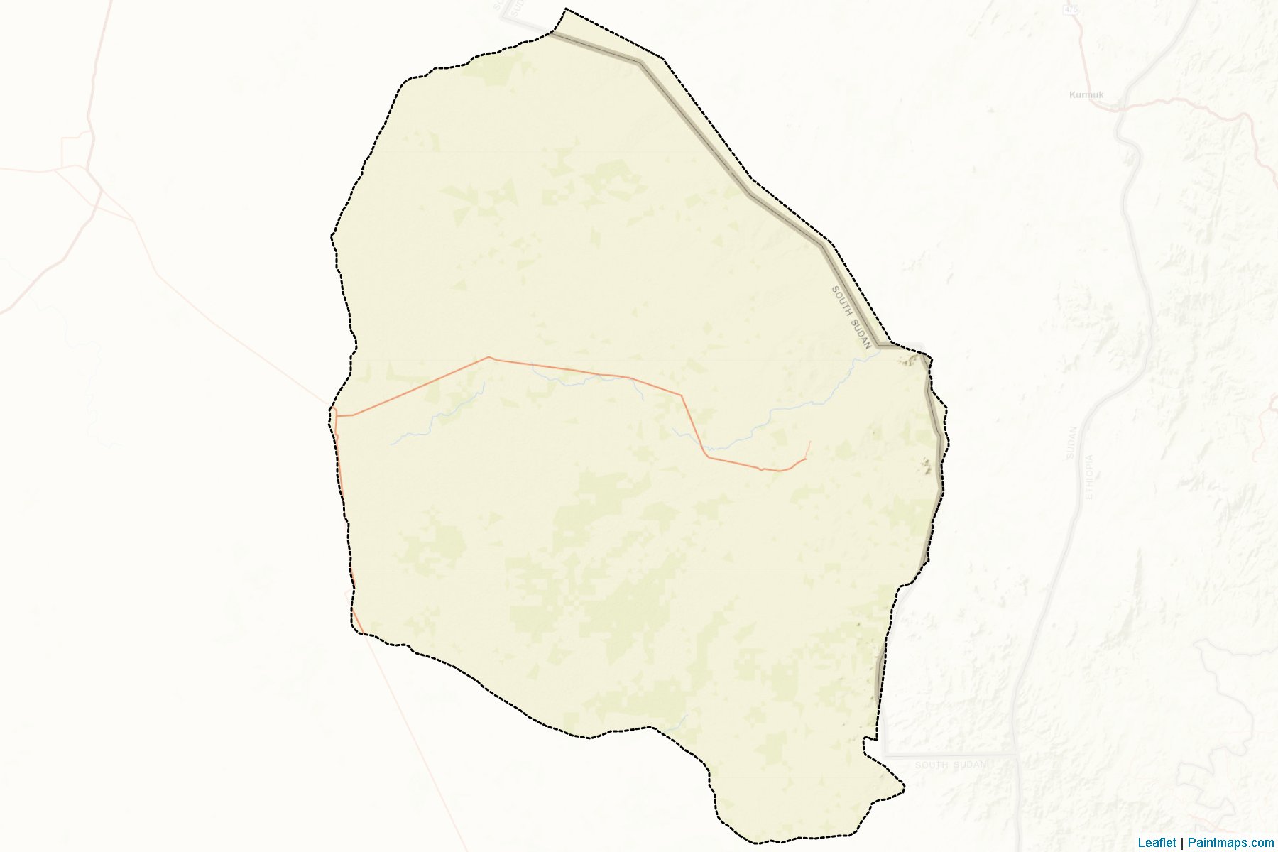 Muestras de recorte de mapas Maban (Upper Nile)-2