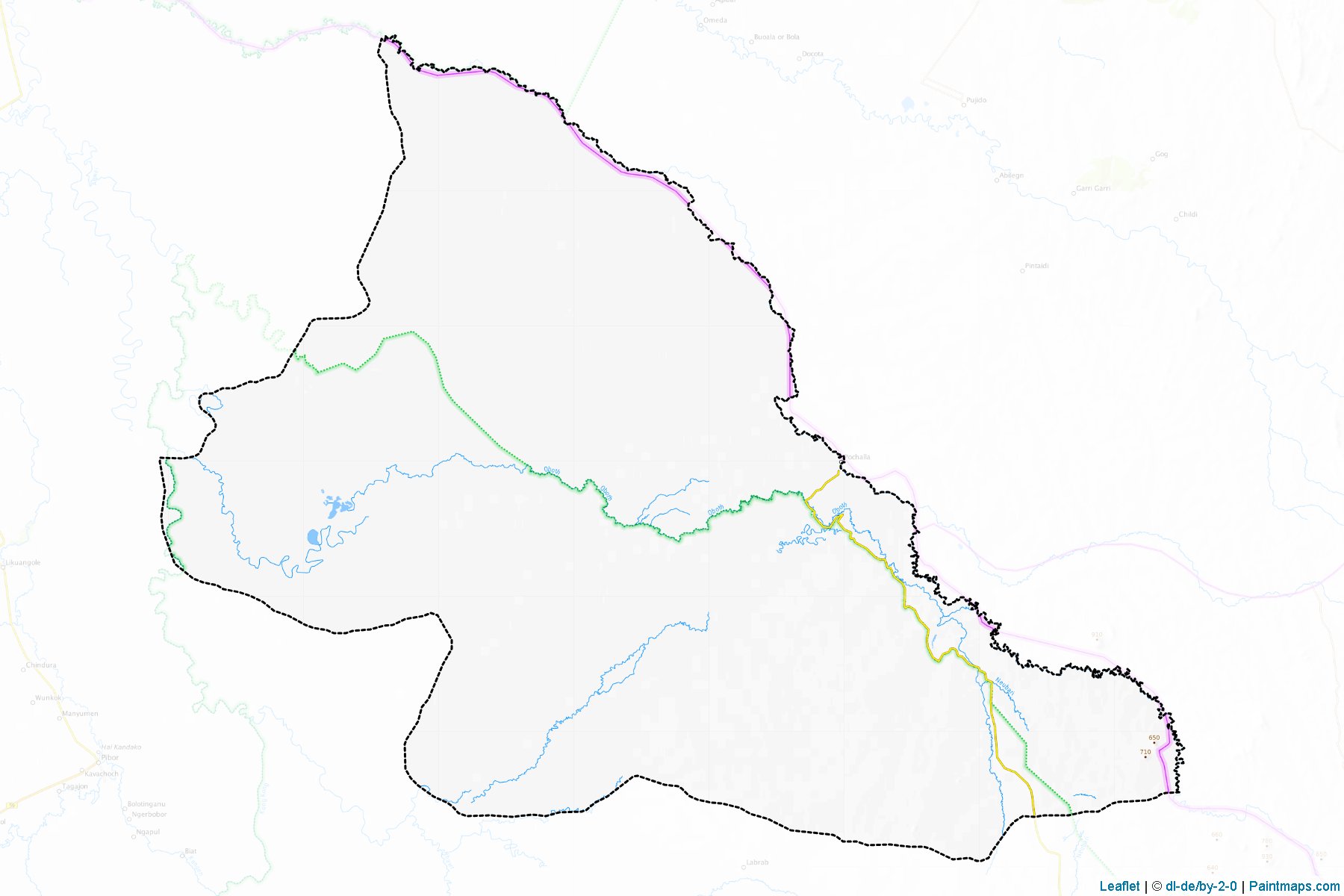 Pochalla (Jonglei) Map Cropping Samples-1