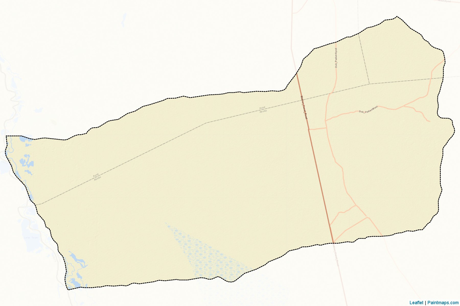 Duk (Jonglei) Map Cropping Samples-2