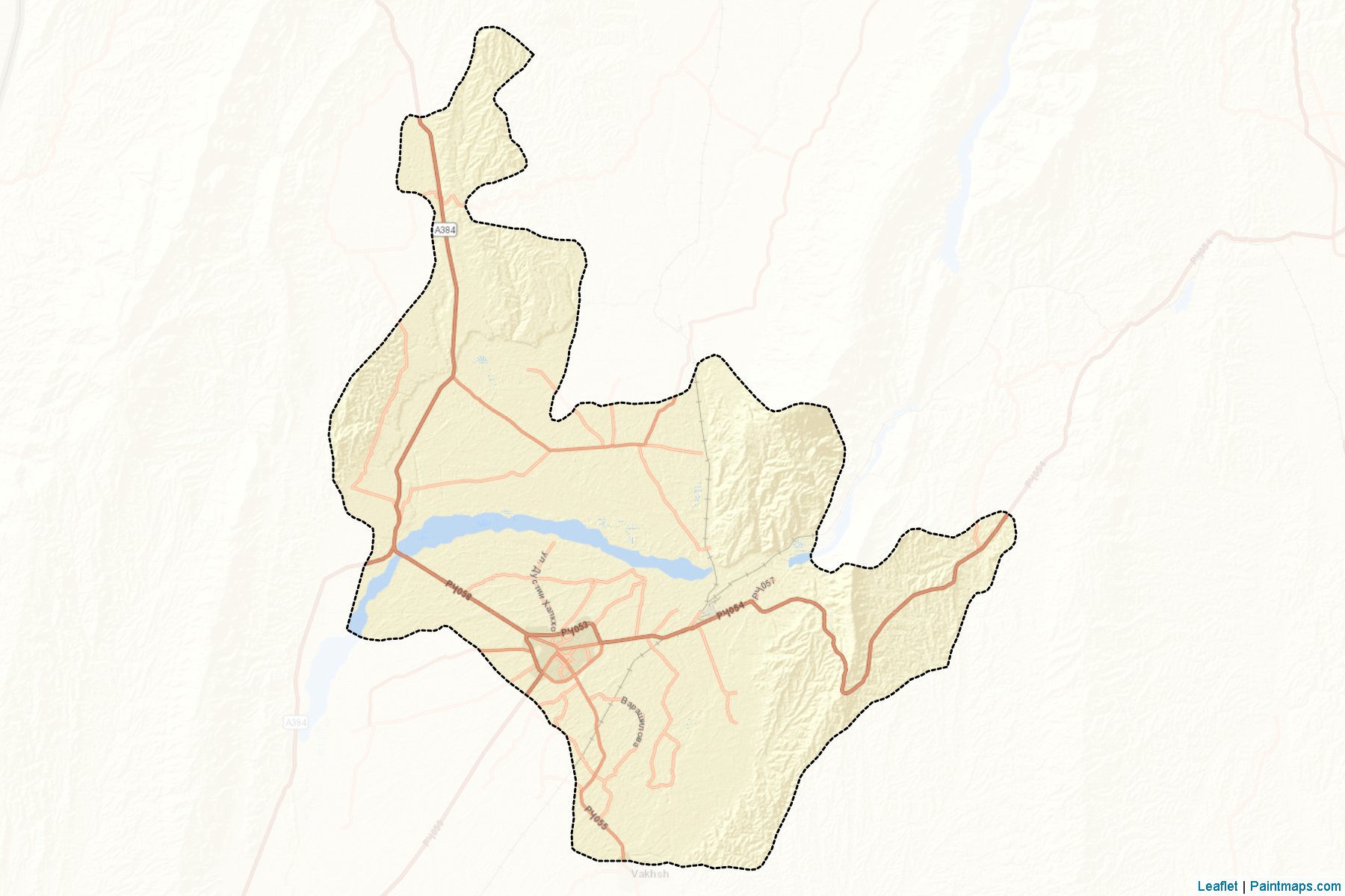 Bokhtar (Khatlon) Map Cropping Samples-2