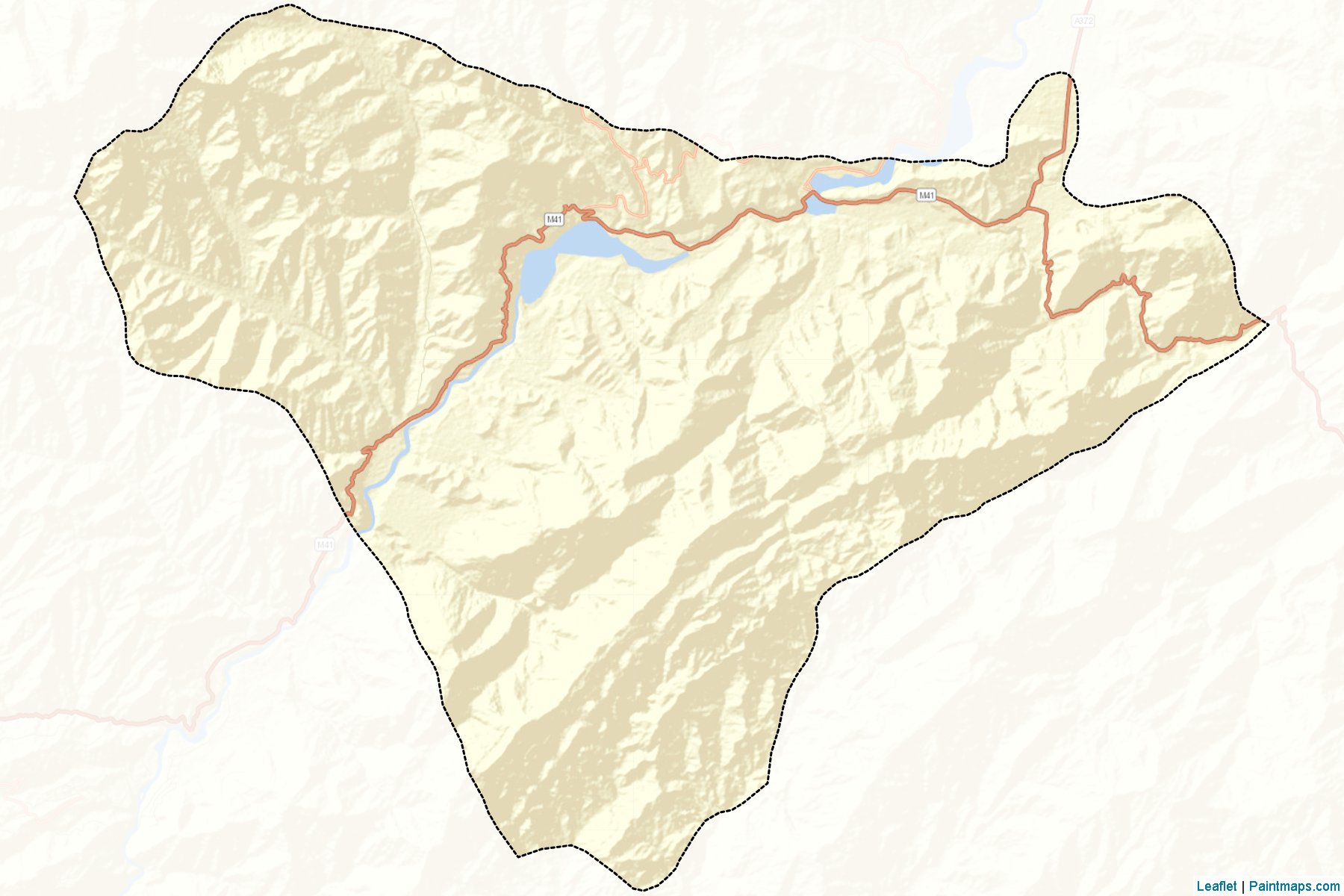 Muestras de recorte de mapas Nurobod (Tadzhikistan Territories)-2