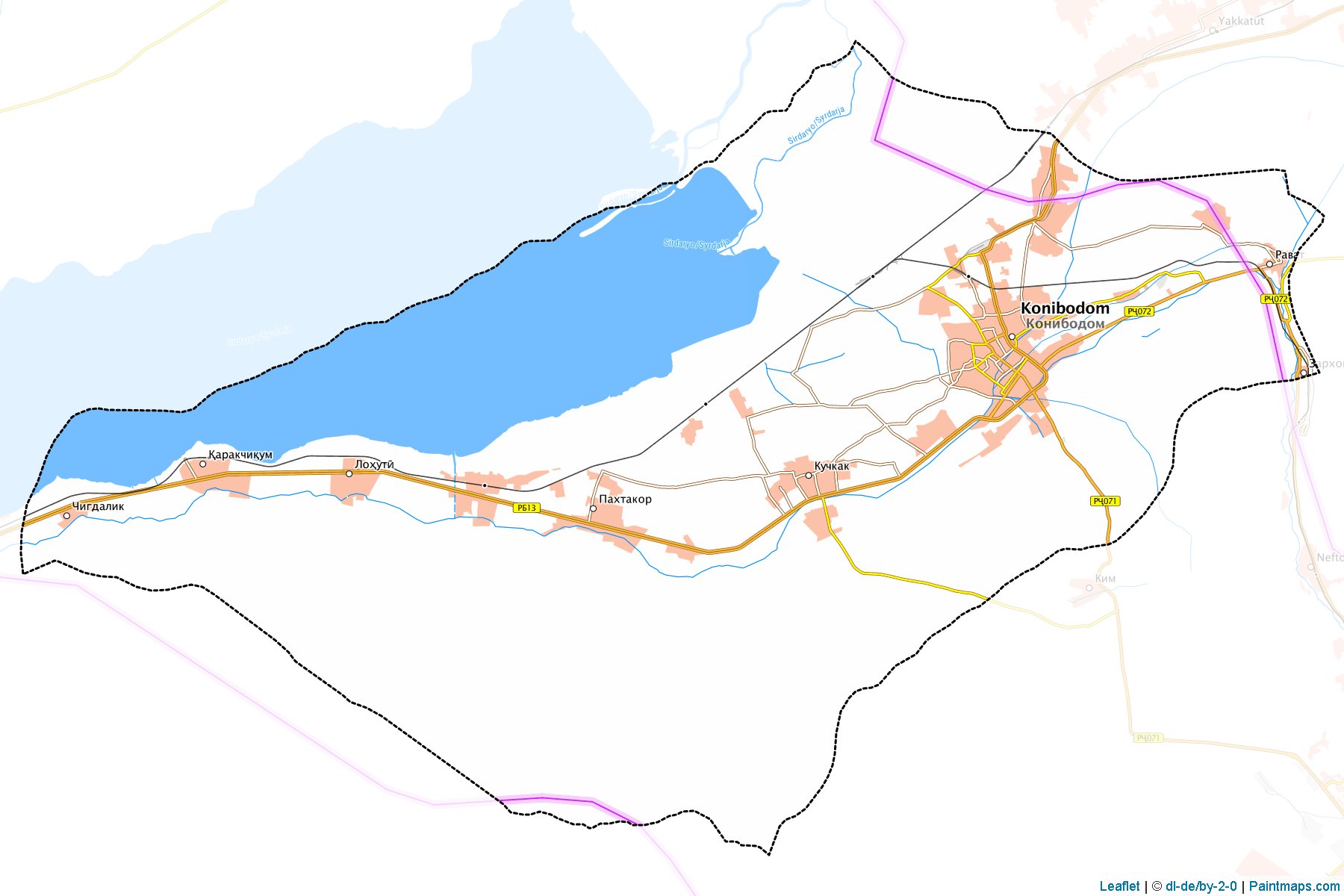 Konibodom (Leninobod) Map Cropping Samples-1