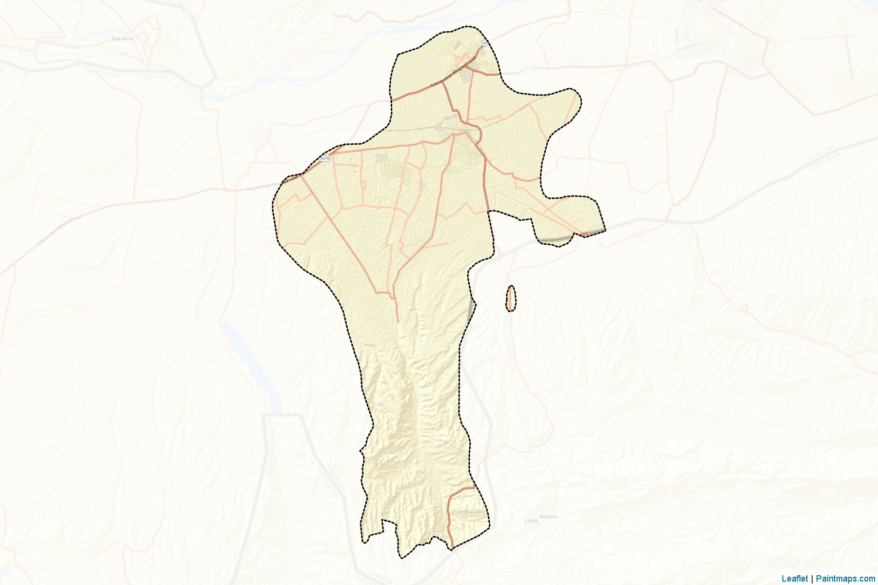 Jabbor Rasulov (Leninobod) Map Cropping Samples-2