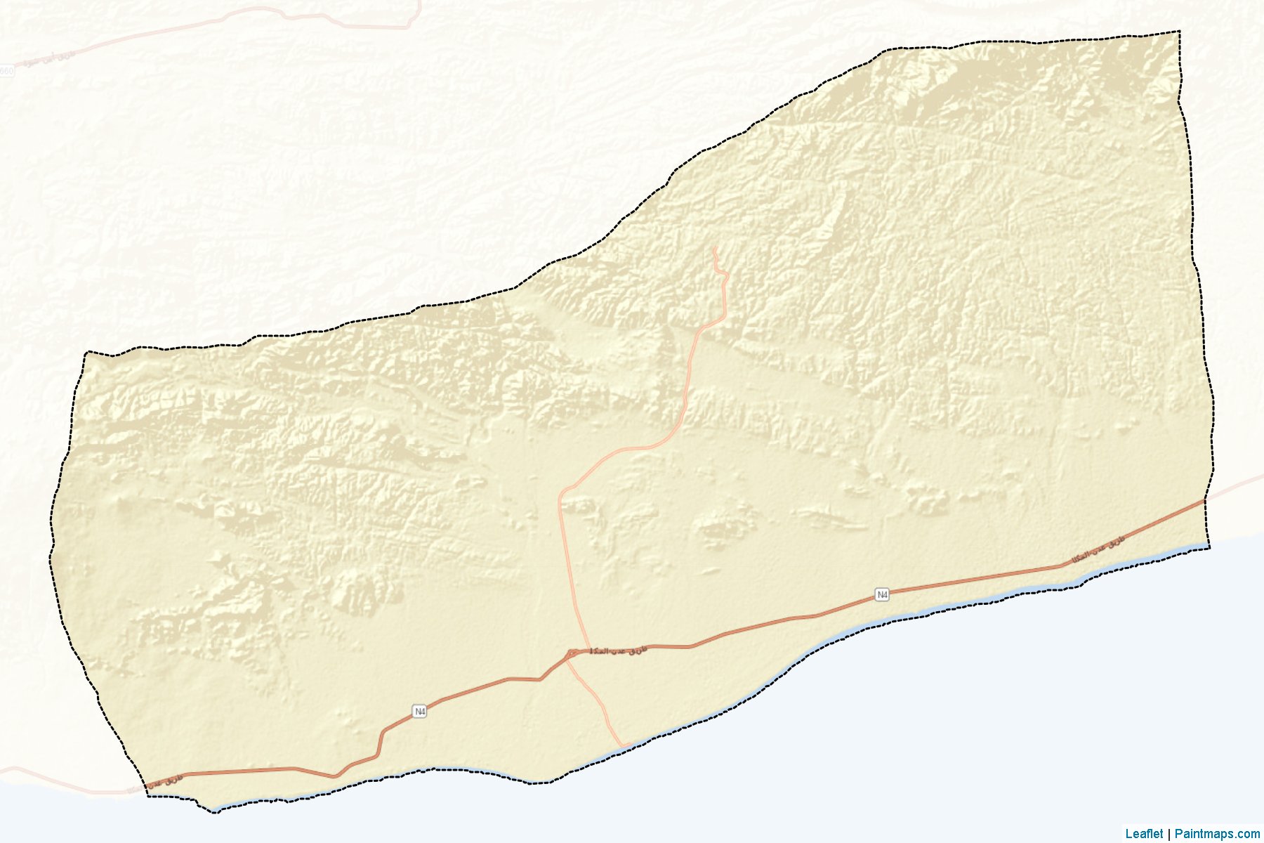 Muestras de recorte de mapas Ahwar (Abyan)-2