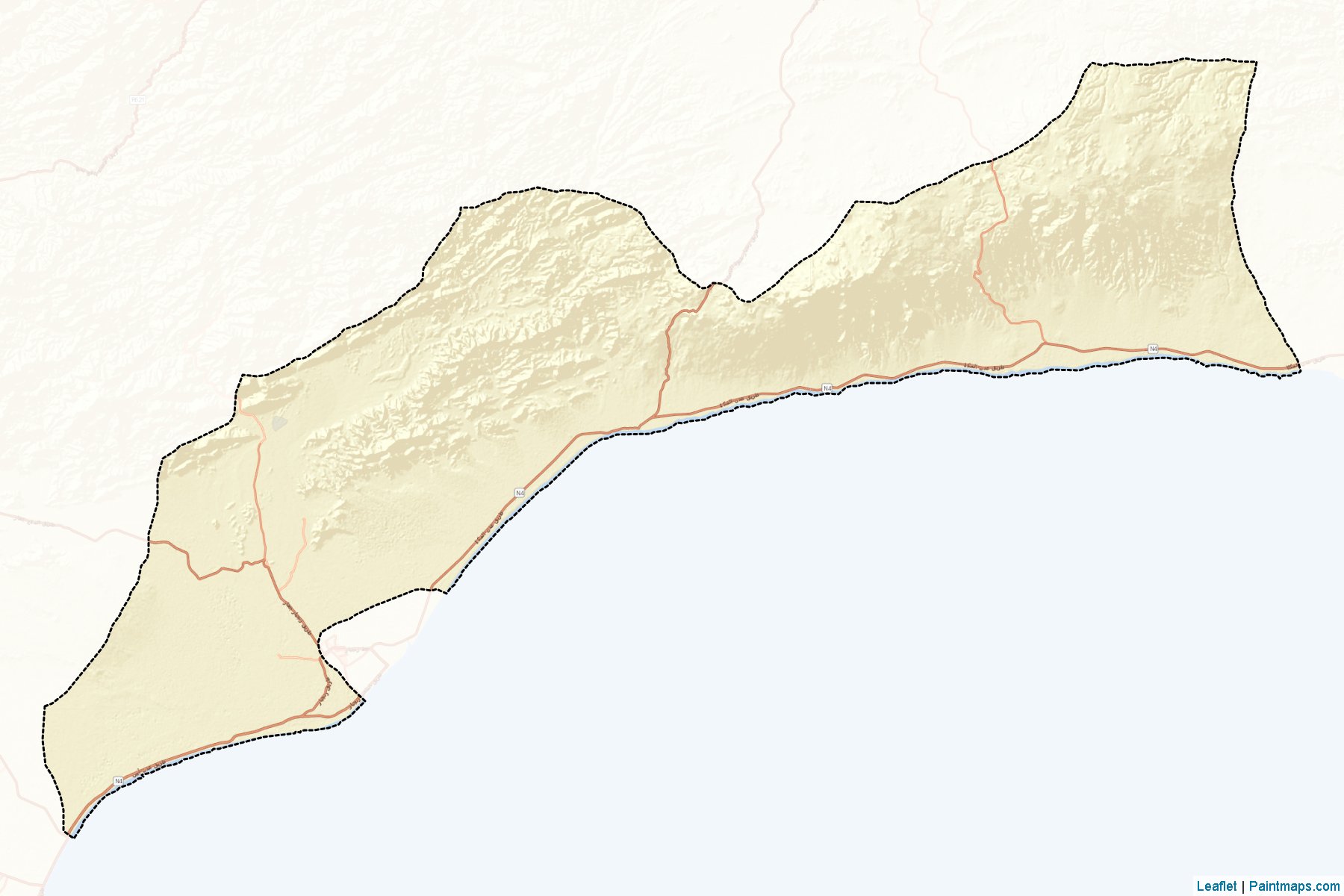 Khanfir (Abyan) Map Cropping Samples-2