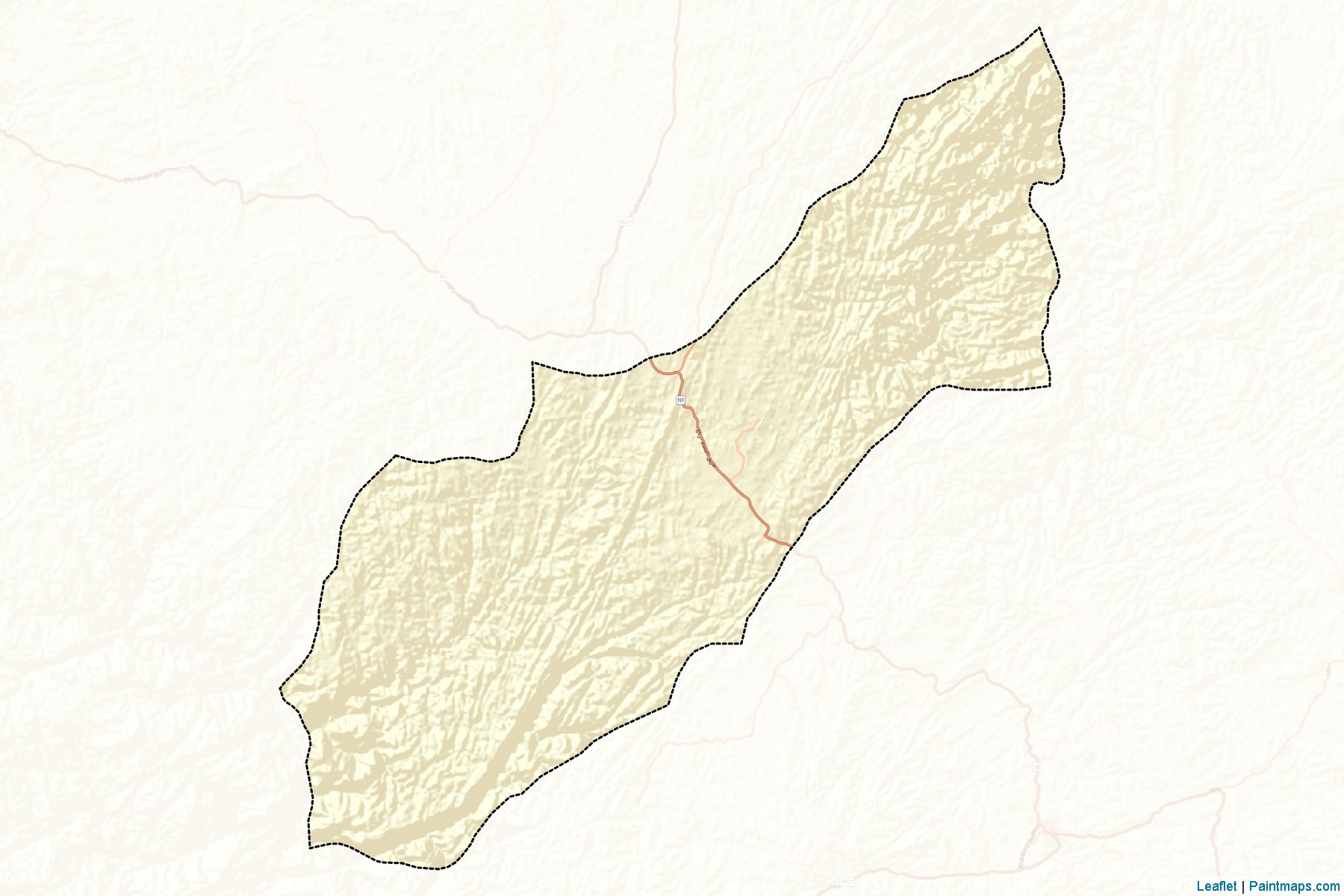 Muestras de recorte de mapas At Taffah (Al Bayda')-2