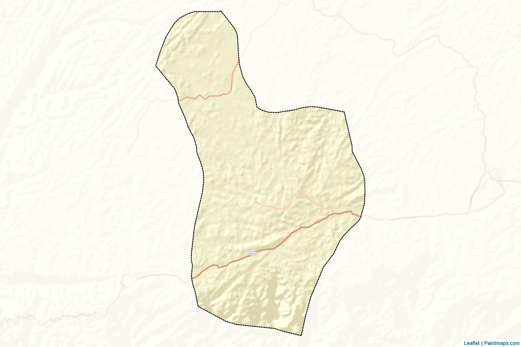 Muestras de recorte de mapas Az Zahir (Al Bayda')-2