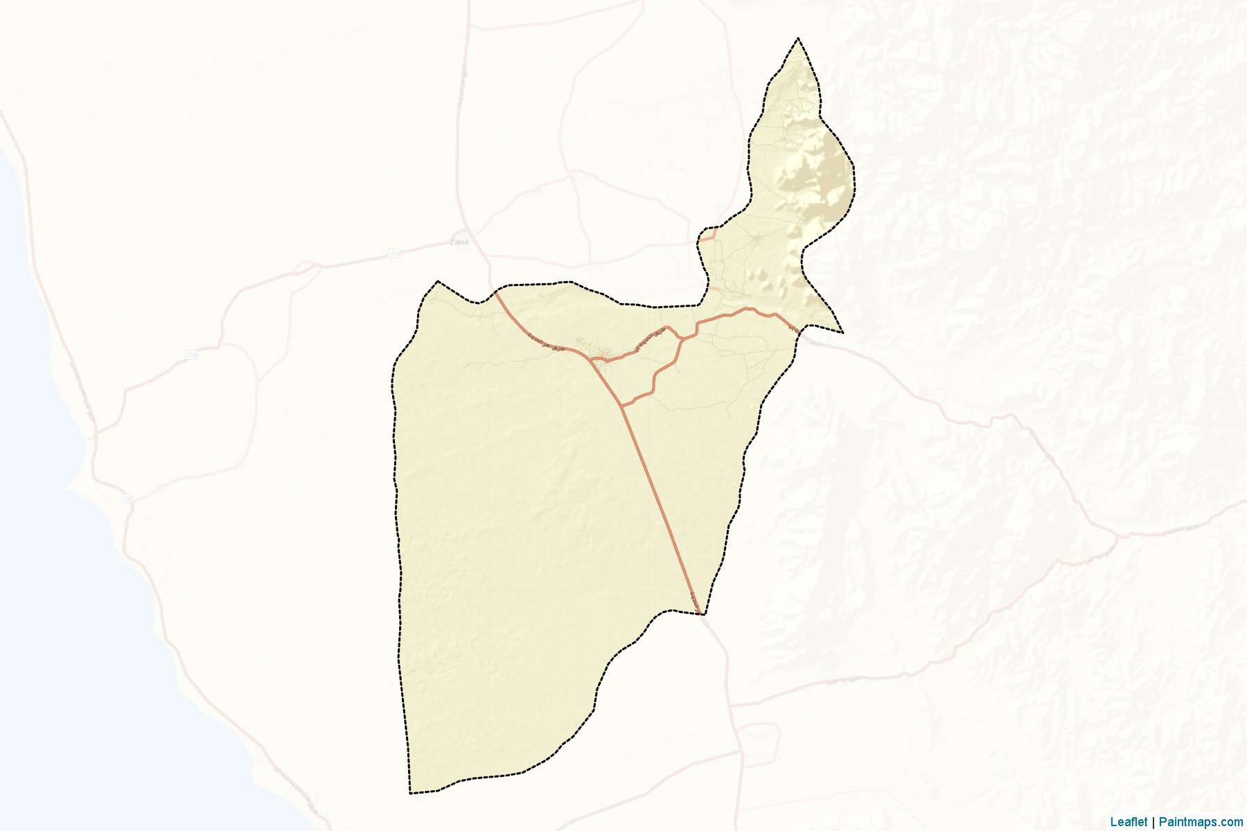 Al Garrahi (Al Hudaydah) Map Cropping Samples-2