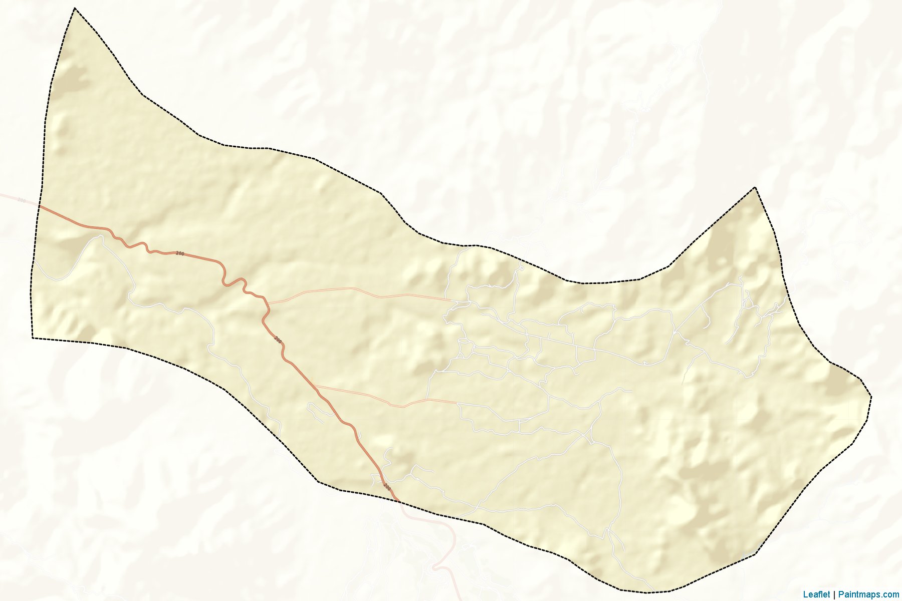 Muestras de recorte de mapas Al Hajjaylah (Al Hudaydah)-2