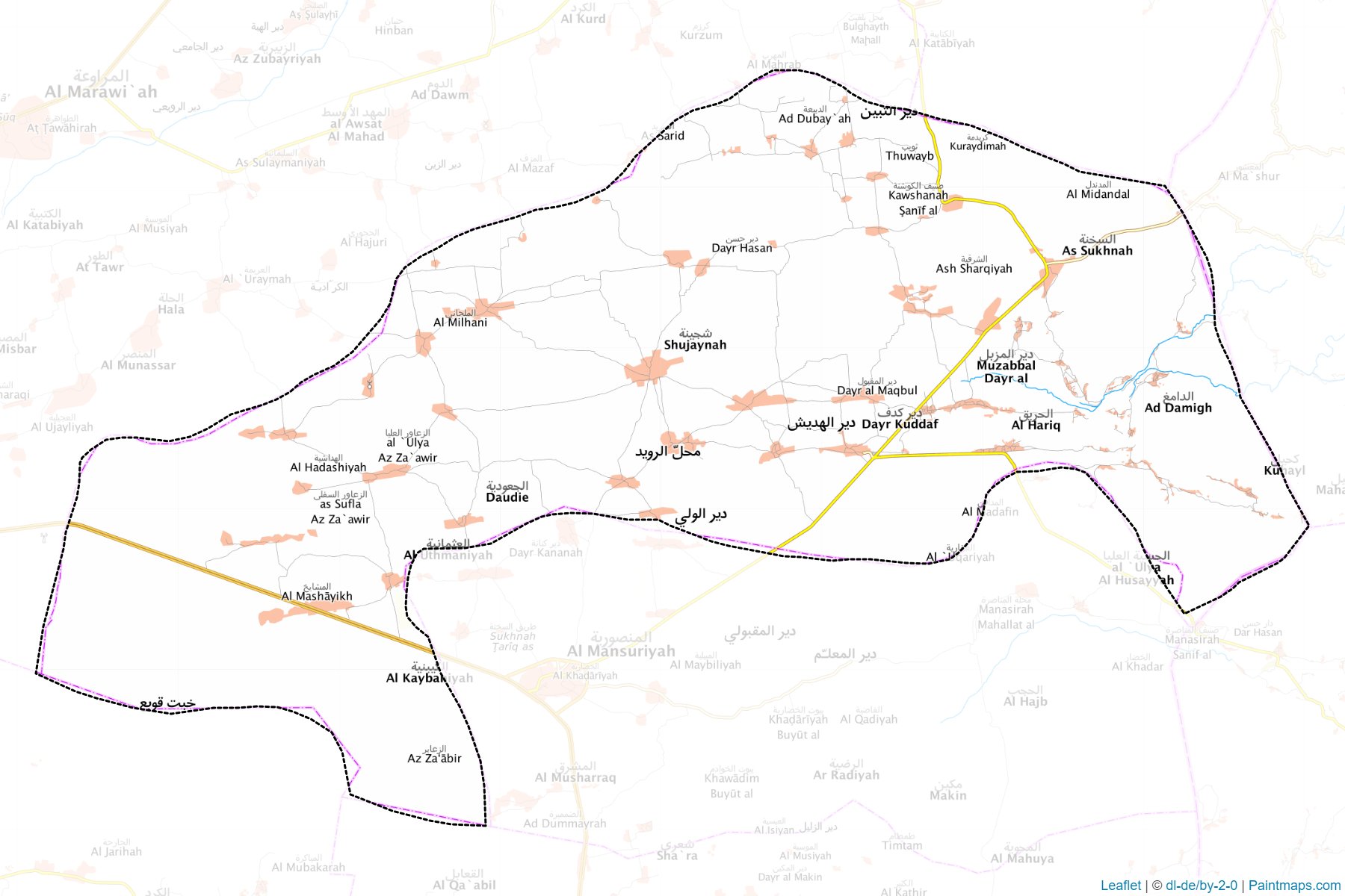 As Sukhnah (Al Hudaydah) Map Cropping Samples-1