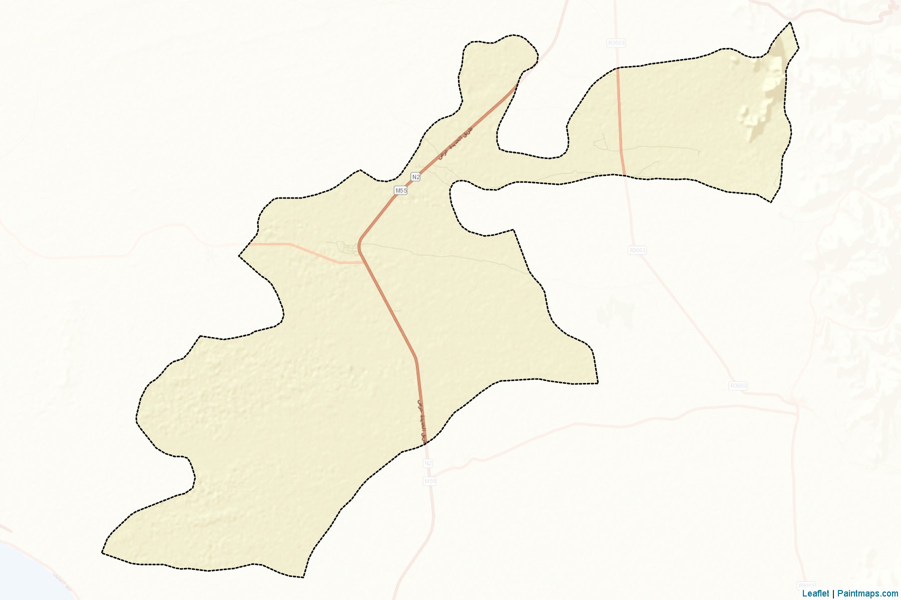 Az Zaydiyah (Al Hudaydah) Map Cropping Samples-2