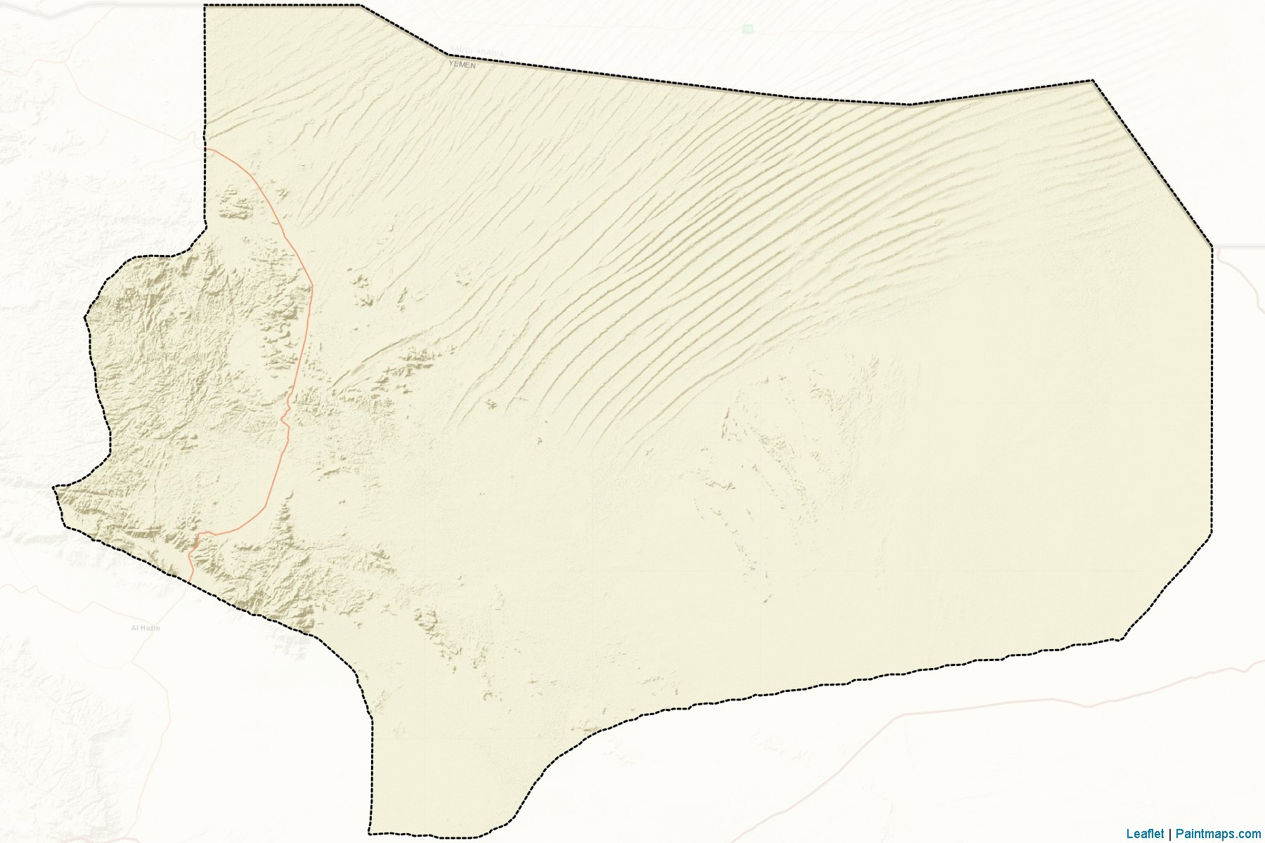 Muestras de recorte de mapas Khabb wa ash Sha'af (Al Jawf)-2