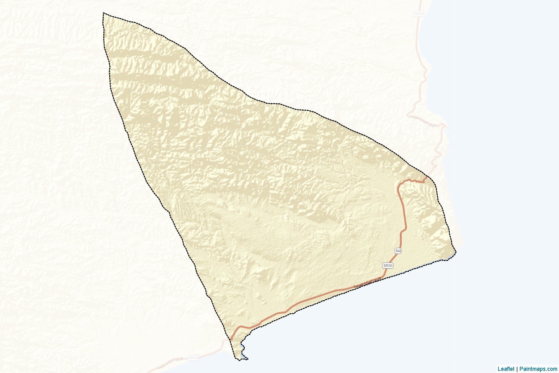 Muestras de recorte de mapas Huswain (Al Mahrah)-2