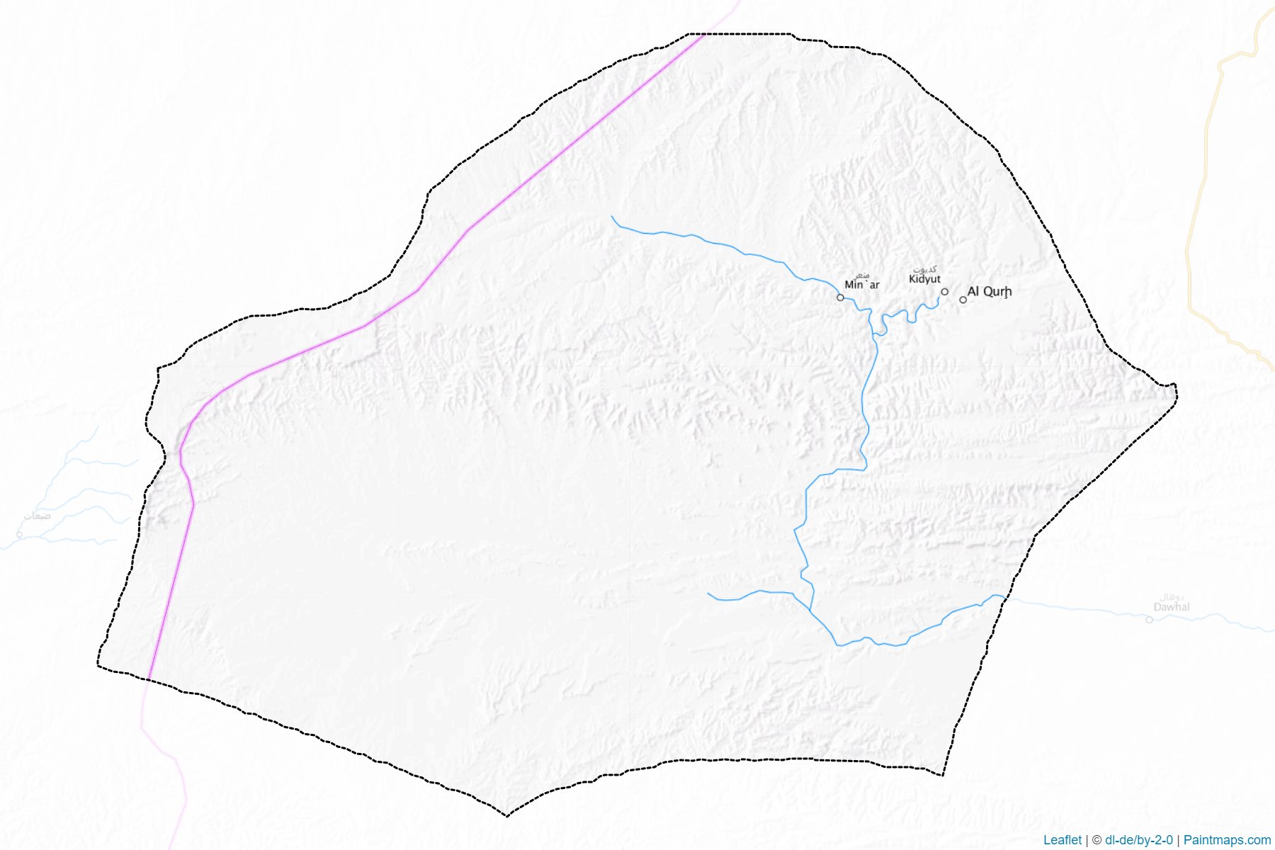 Man'ar (Al Mahrah) Map Cropping Samples-1