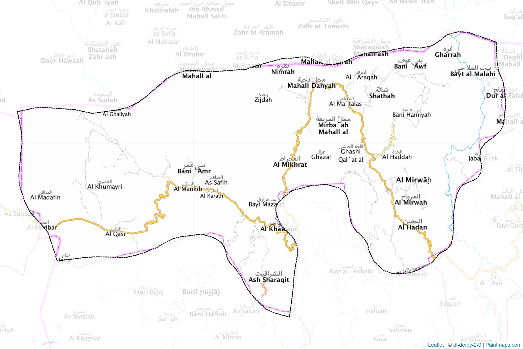 Al Khabt (Al Mahwit) Map Cropping Samples-1