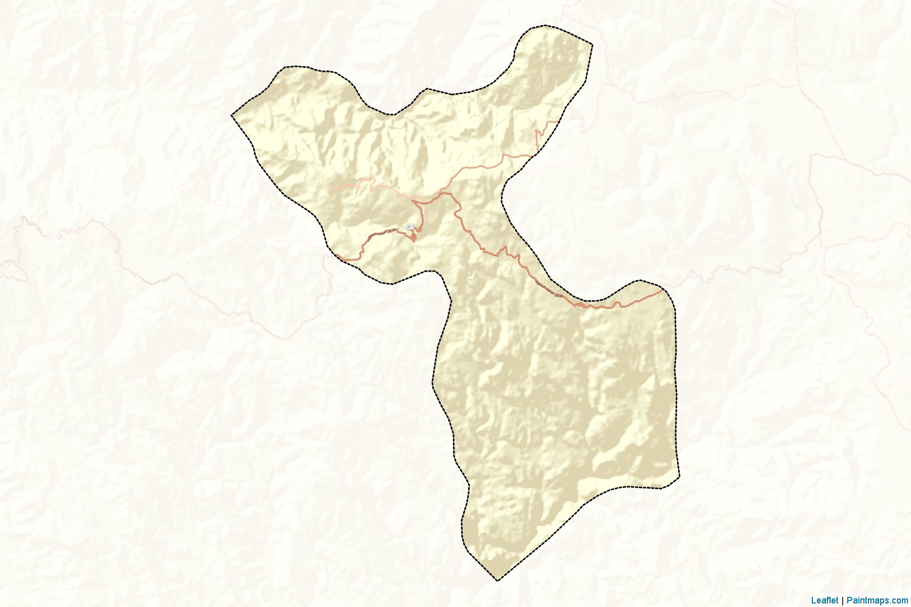 Muestras de recorte de mapas At Tawilah (Al Mahwit)-2