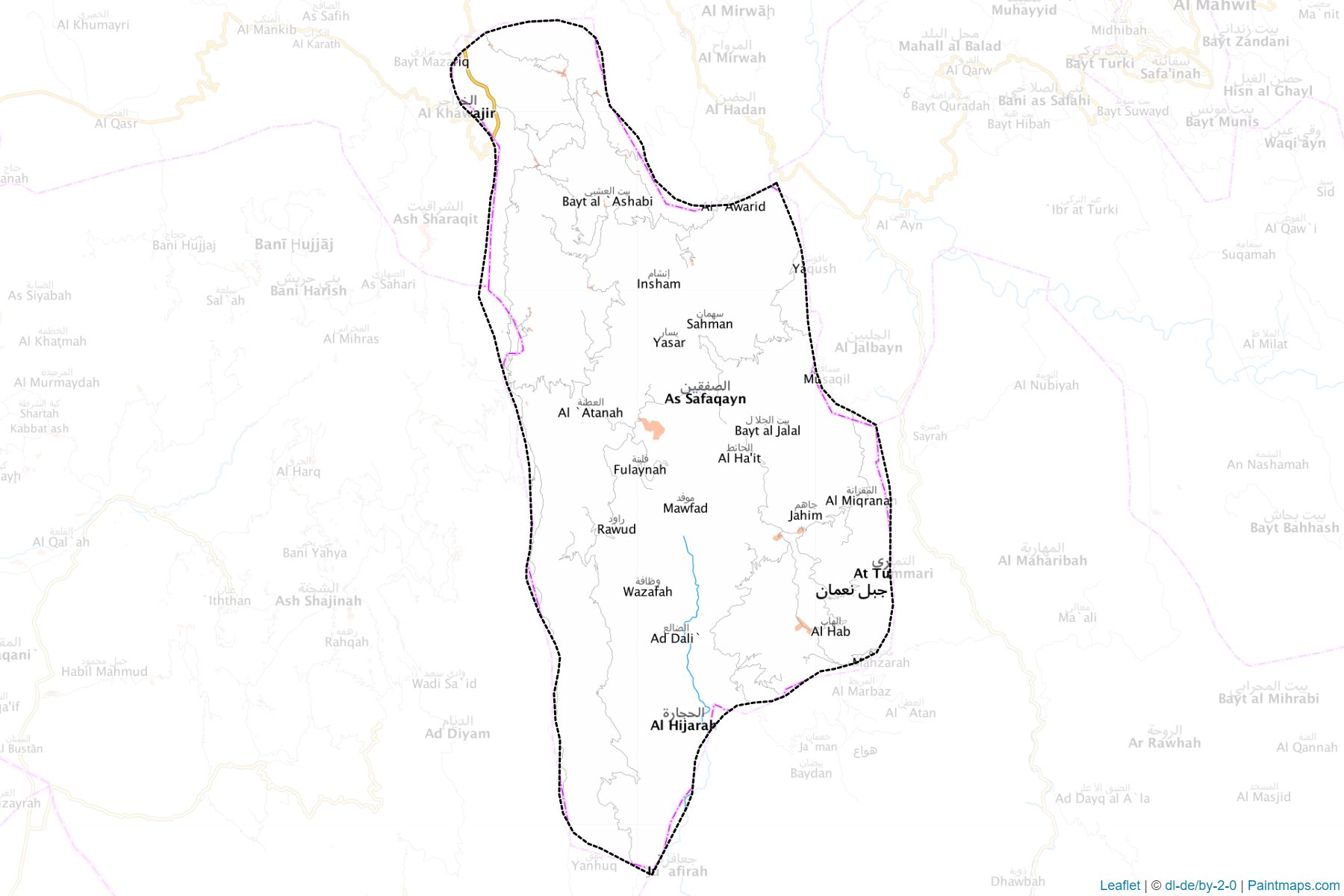 Hufash (Al Mahwit) Map Cropping Samples-1