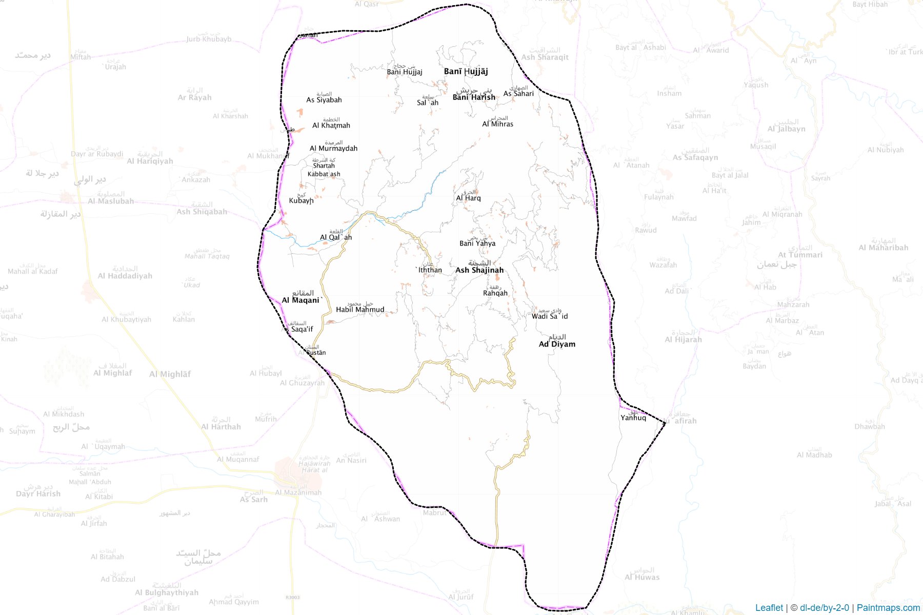 Milhan (Al Mahwit) Map Cropping Samples-1