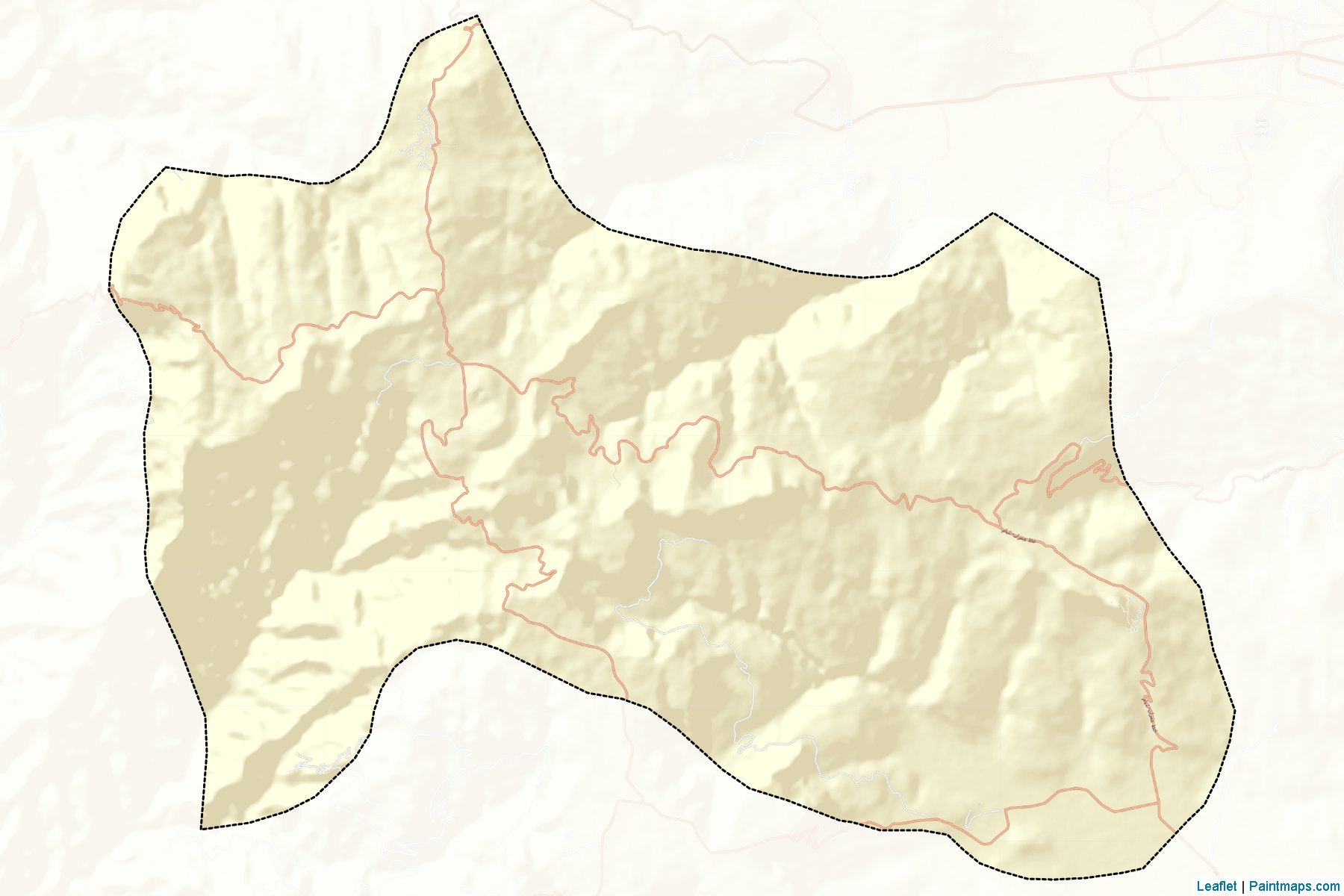 Thula (Amran ili) Haritası Örnekleri-2