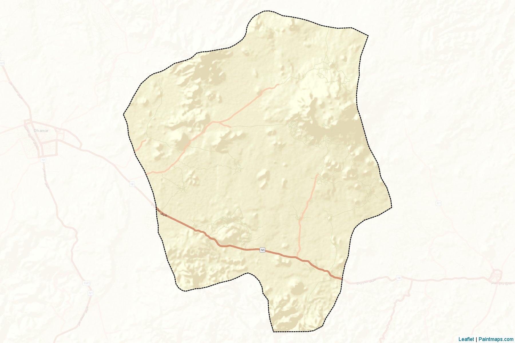 Mayfa'at Anss (Dhamar) Map Cropping Samples-2