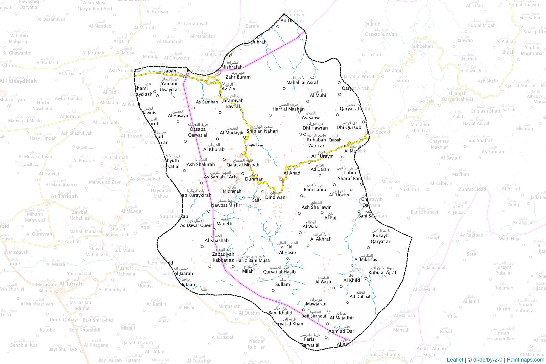 Wusab As Safil (Dhamar) Map Cropping Samples-1