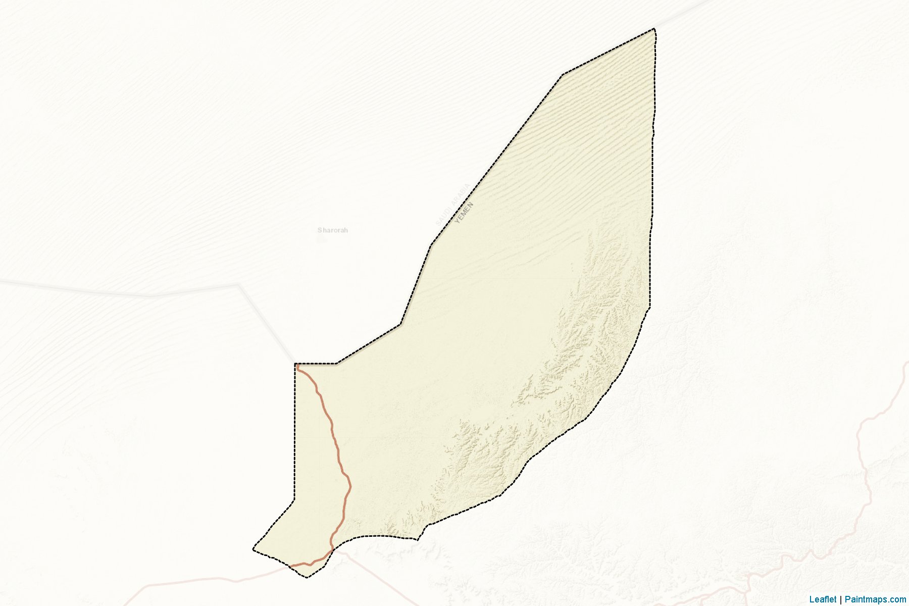 Zamakh wa Manwakh (Hadramut ili) Haritası Örnekleri-2