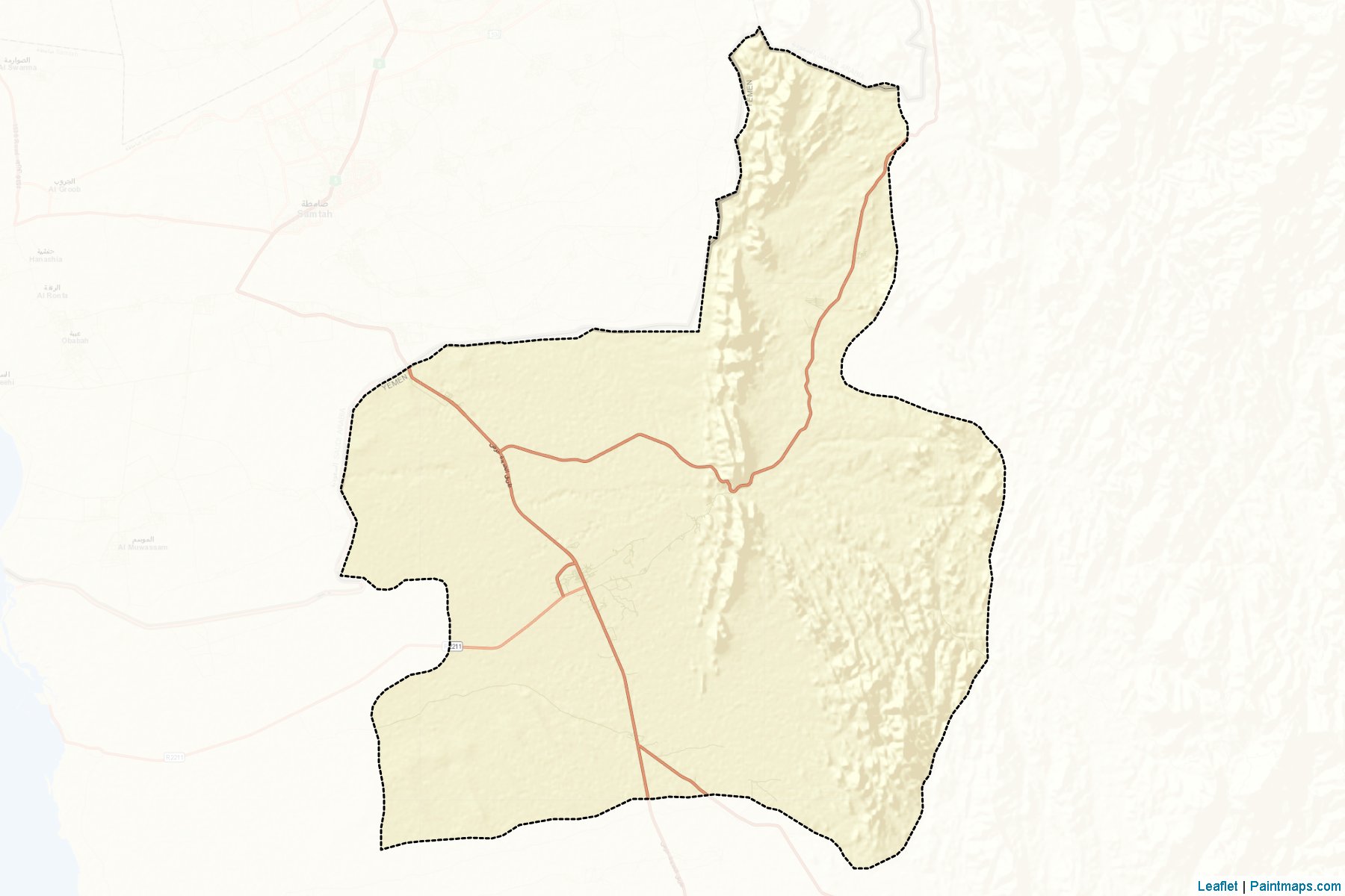 Harad (Hajjah) Map Cropping Samples-2