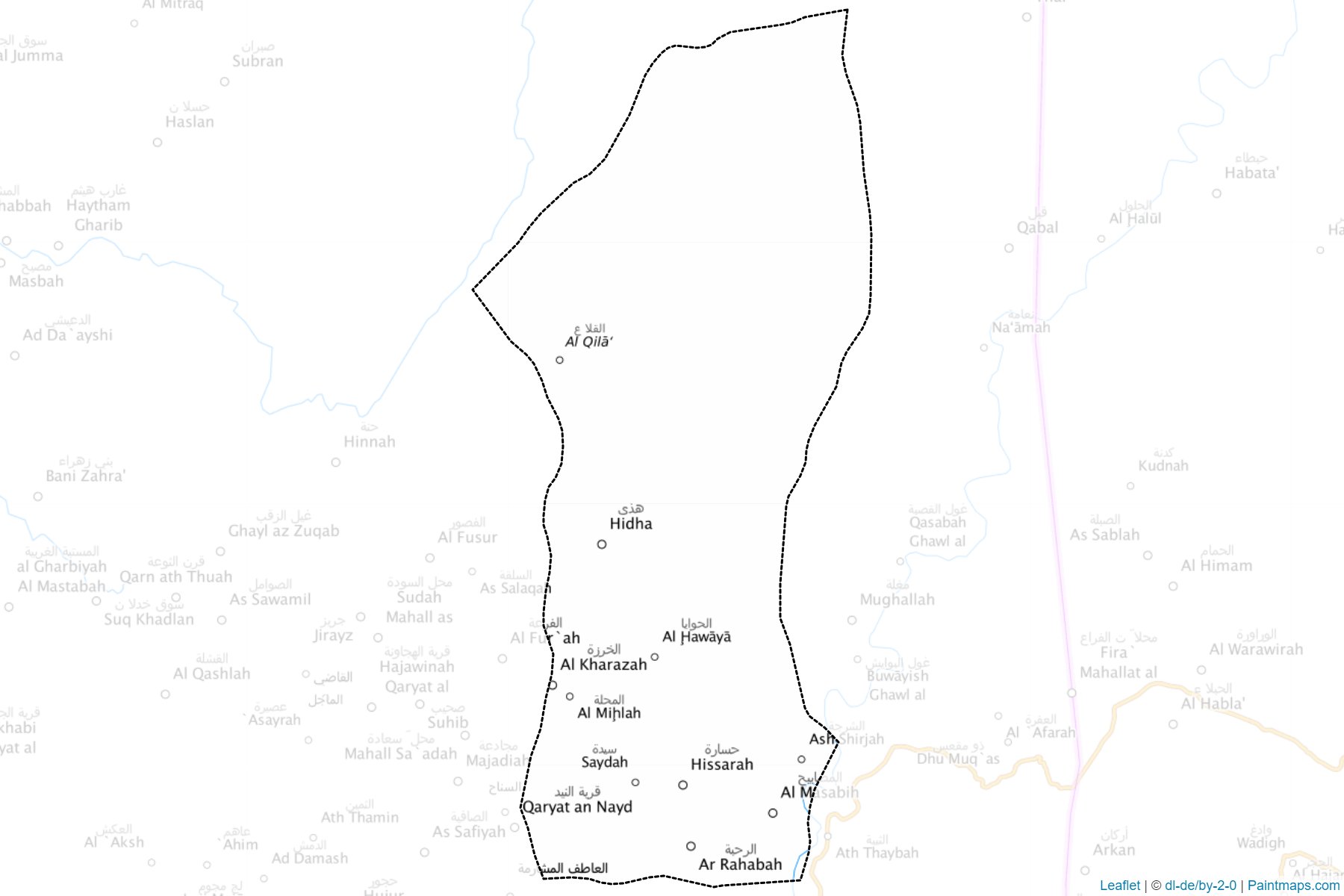 Qarah (Hajjah) Map Cropping Samples-1