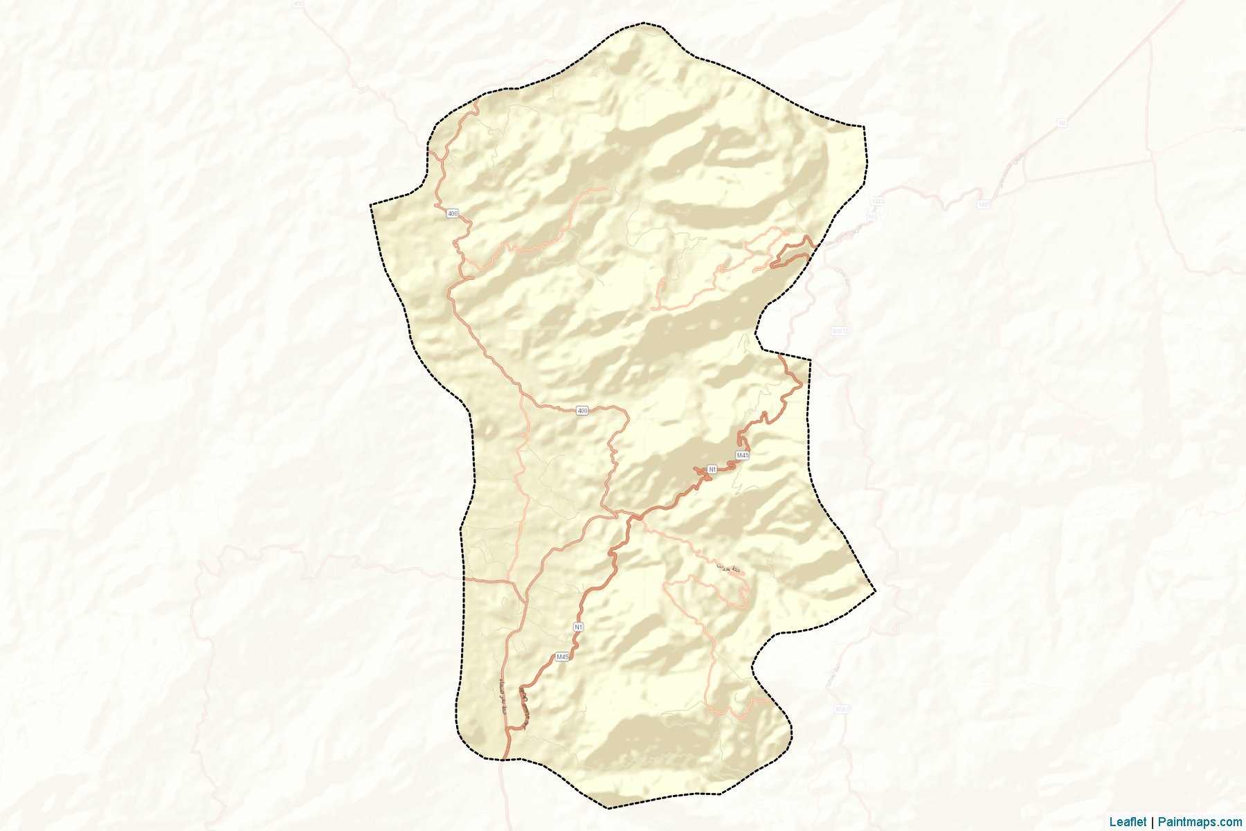 Muestras de recorte de mapas Al Makhadir (Ibb)-2