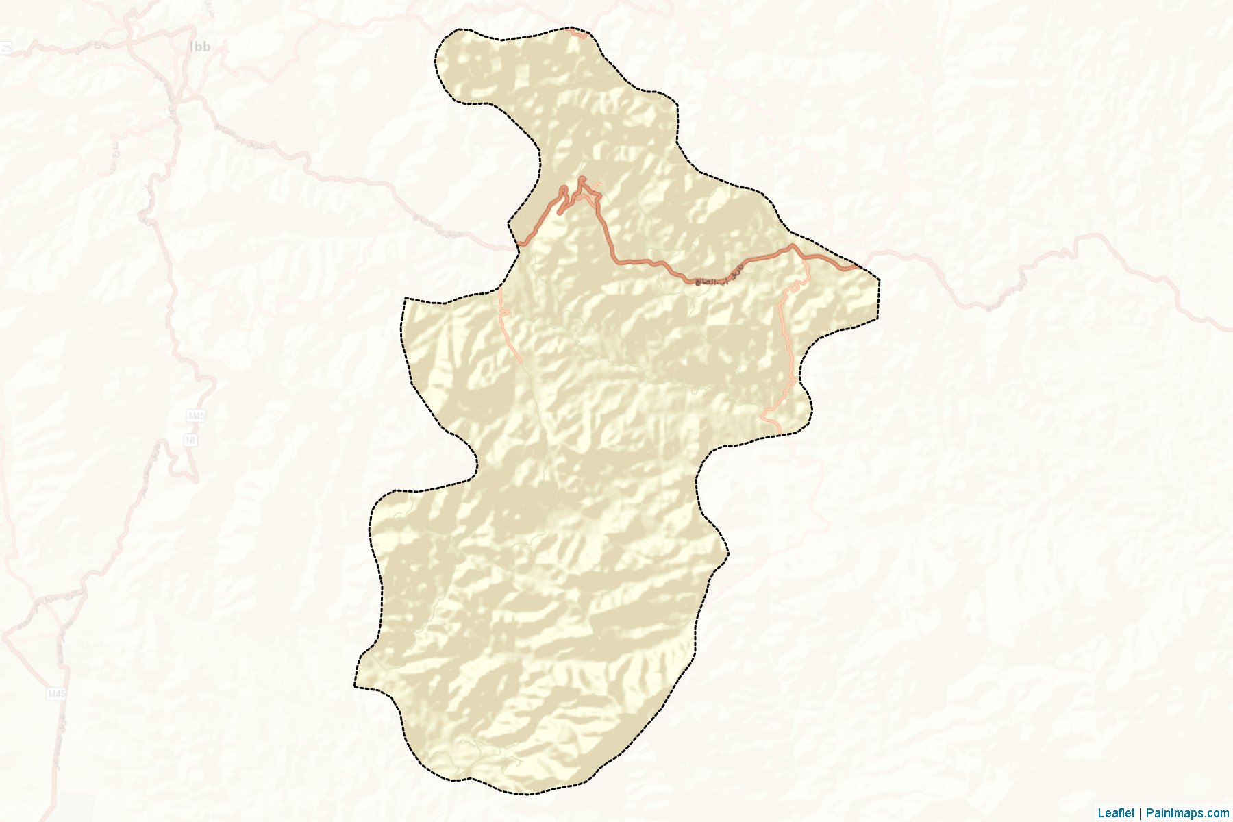 As Sabrah (İb ili) Haritası Örnekleri-2